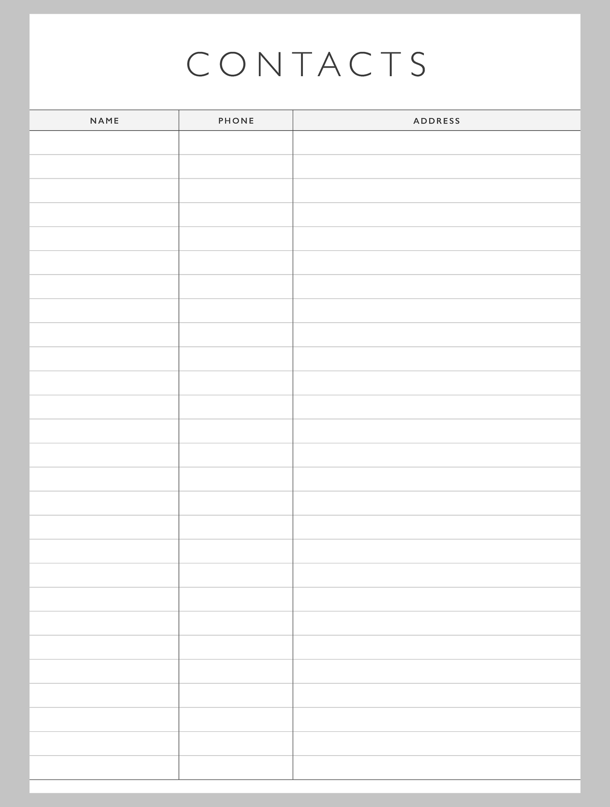 2026 Family Chaos Planner
