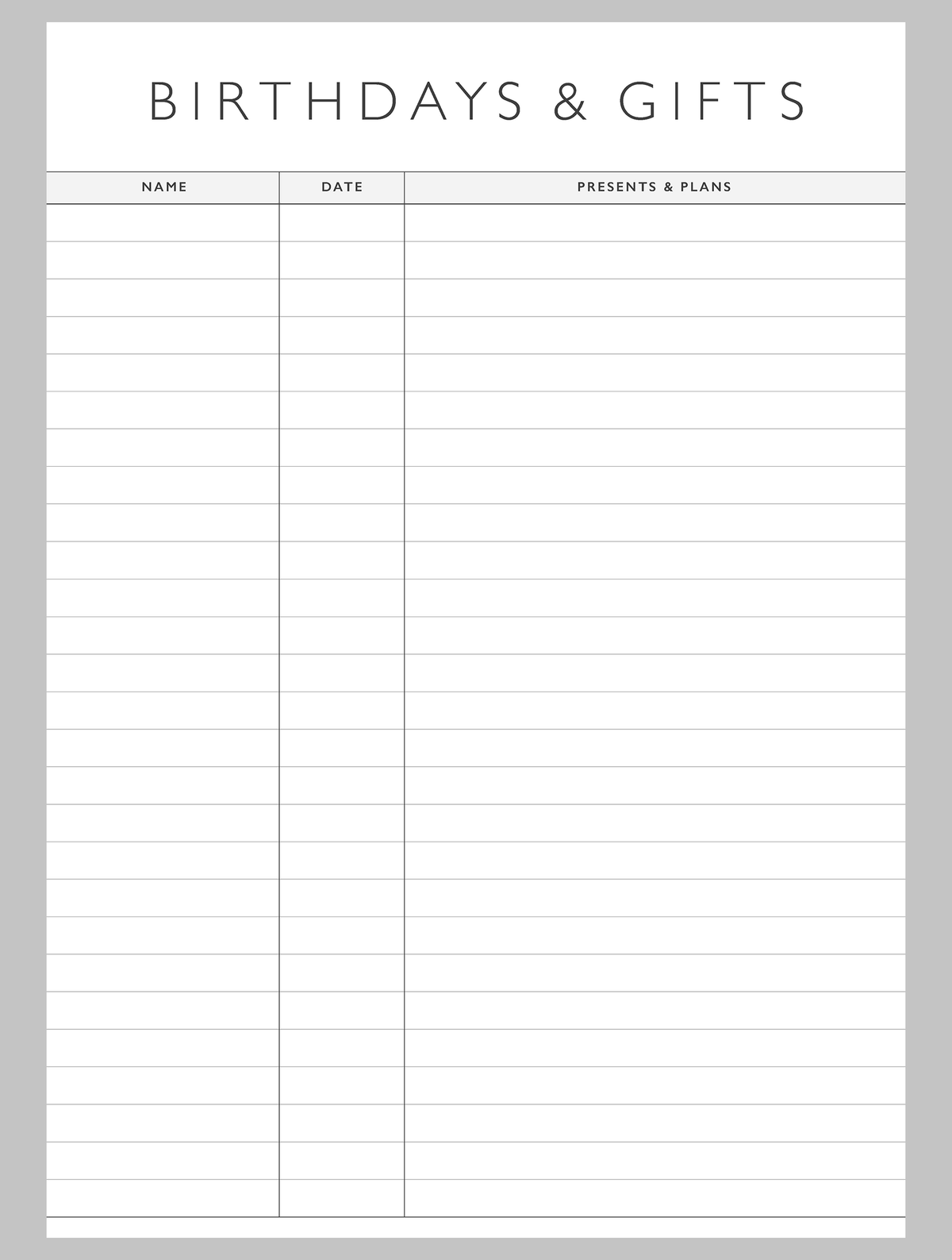2027 Family Chaos Planner. Preorder