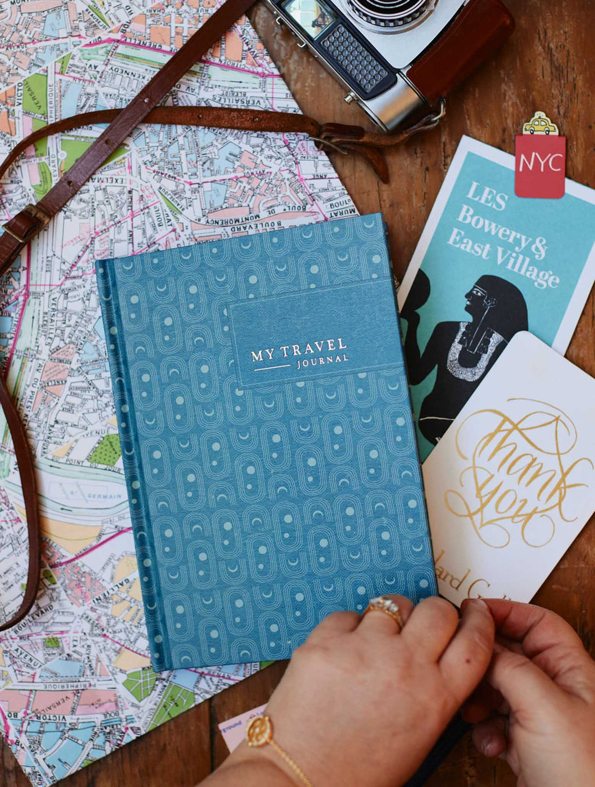 My Travel Journal. Blue