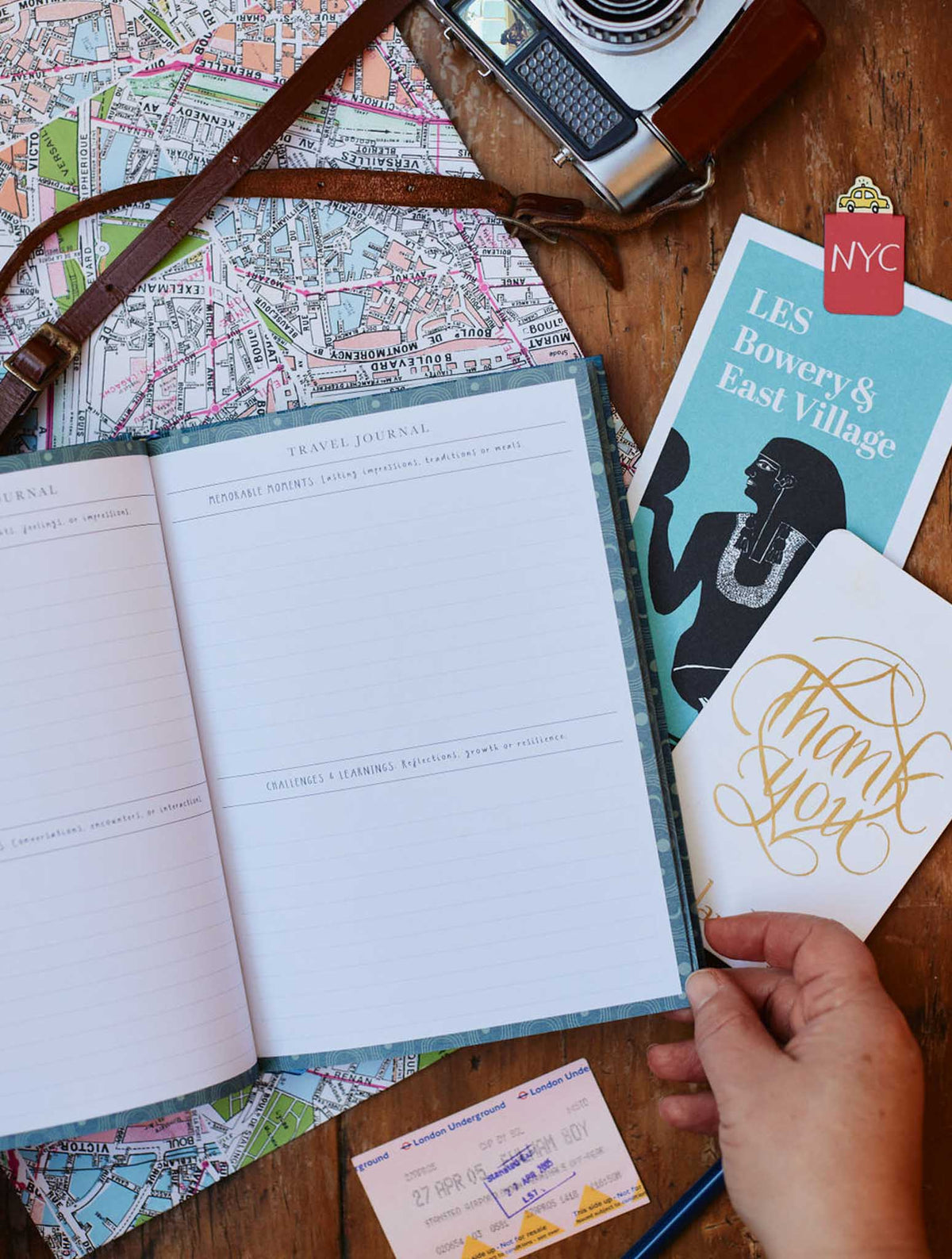 My Travel Journal. Blue