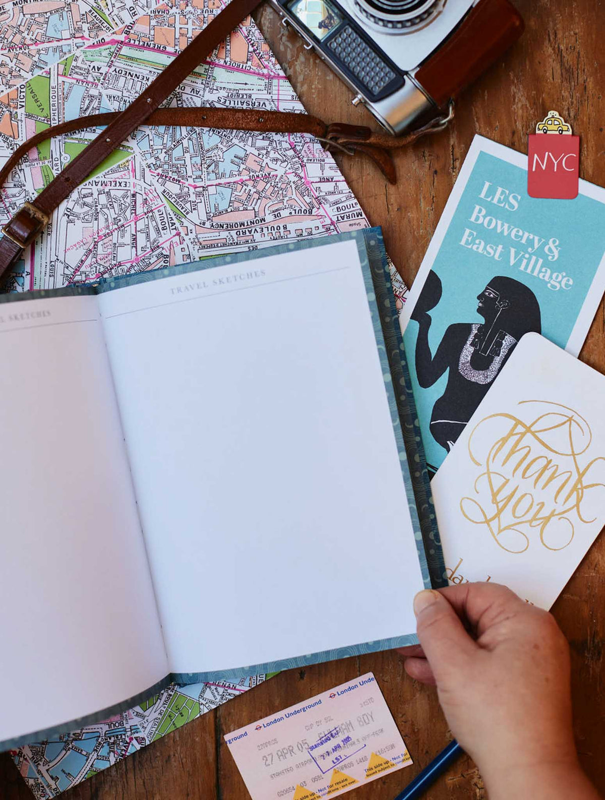My Travel Journal. Blue
