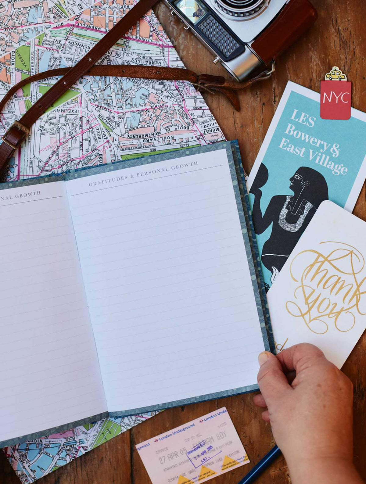 My Travel Journal. Blue