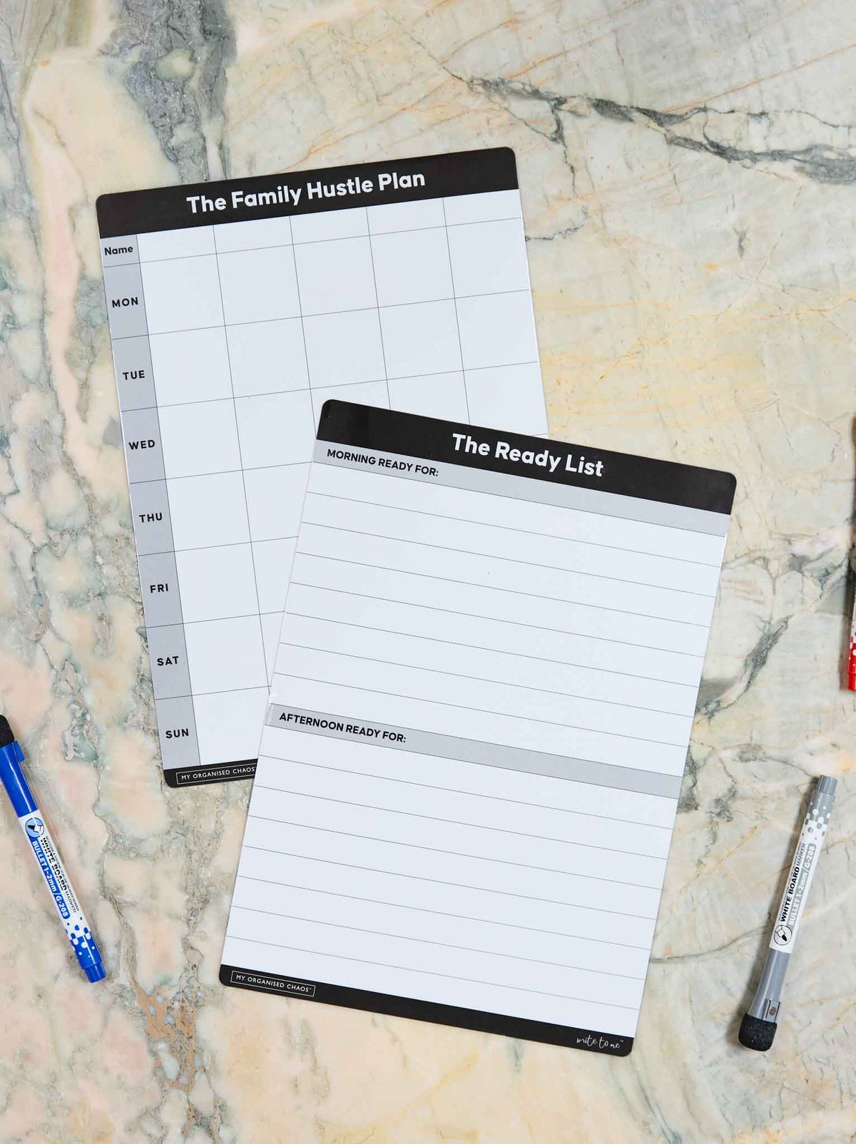 Get-Out-the-Door Gameplan. Magnetic Planner Set
