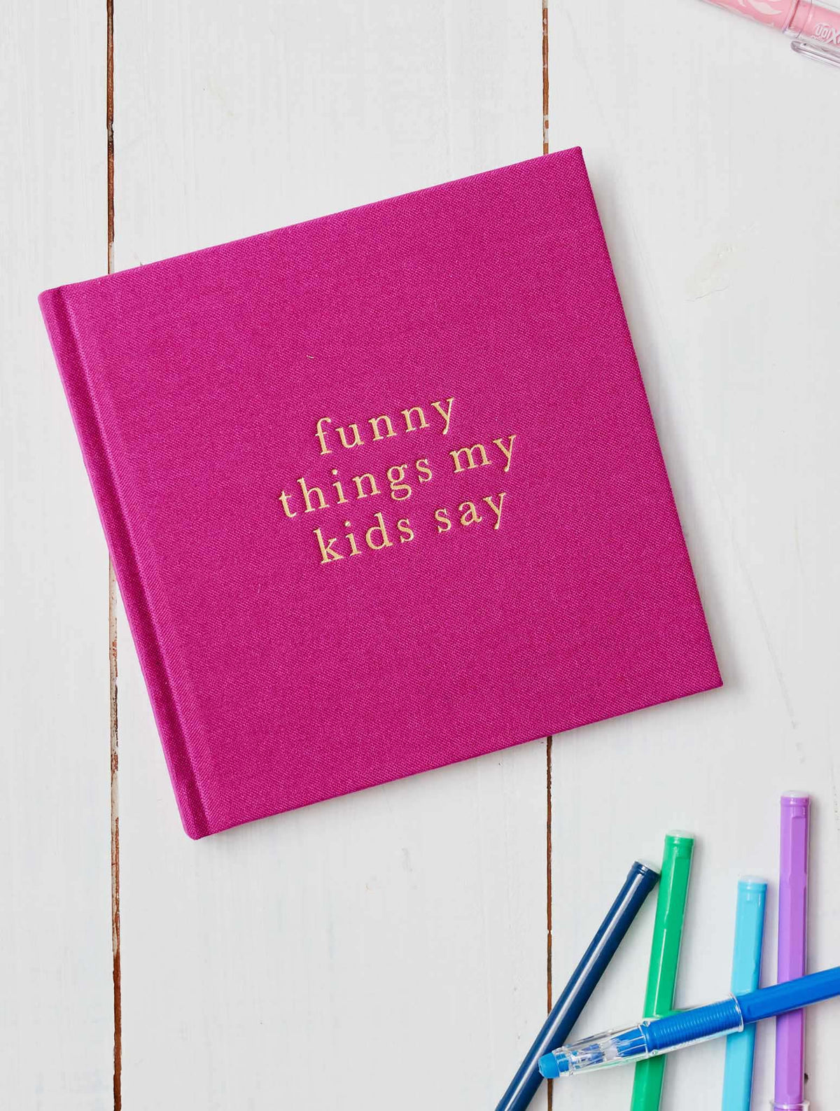 Funny Things My Kids Say Journal - Magenta