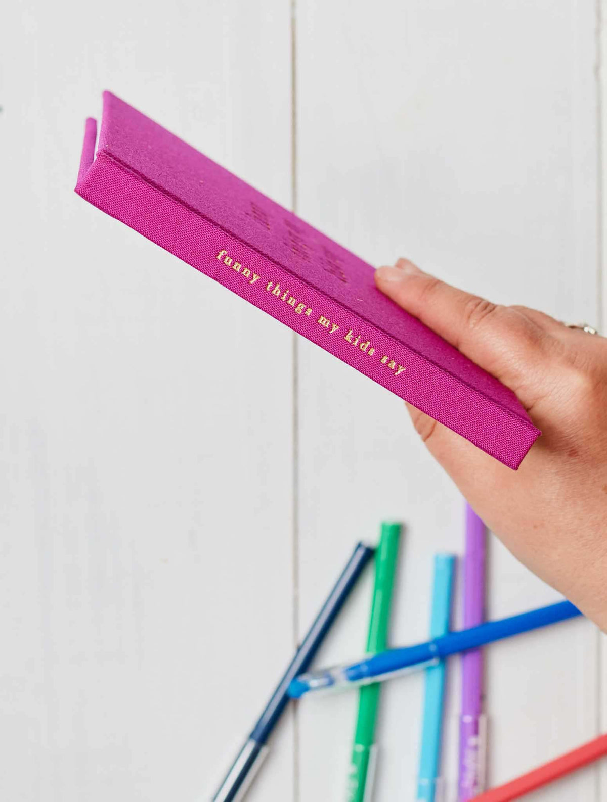 Funny Things My Kids Say Journal. Magenta