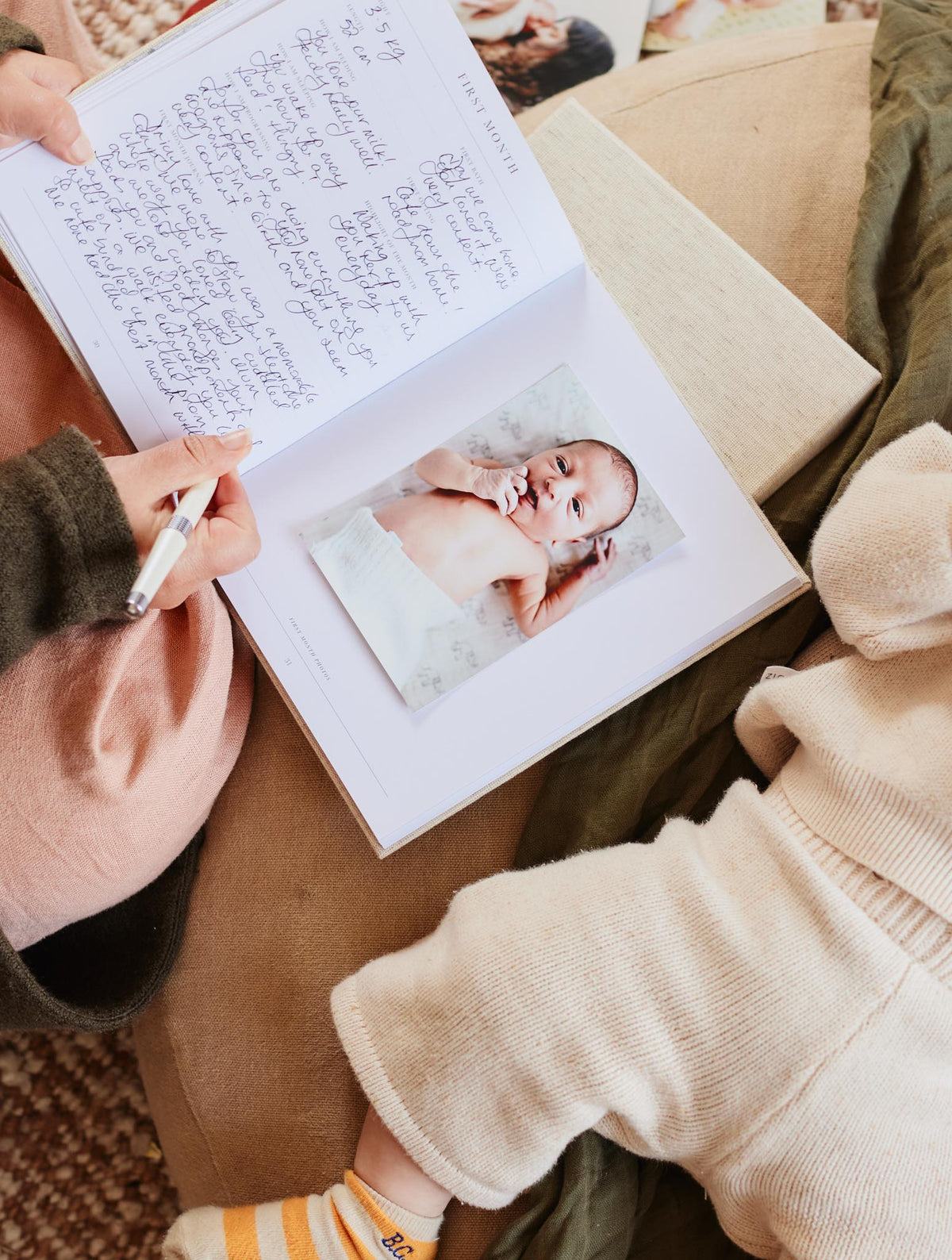 Baby. First Year Of You. Oatmeal