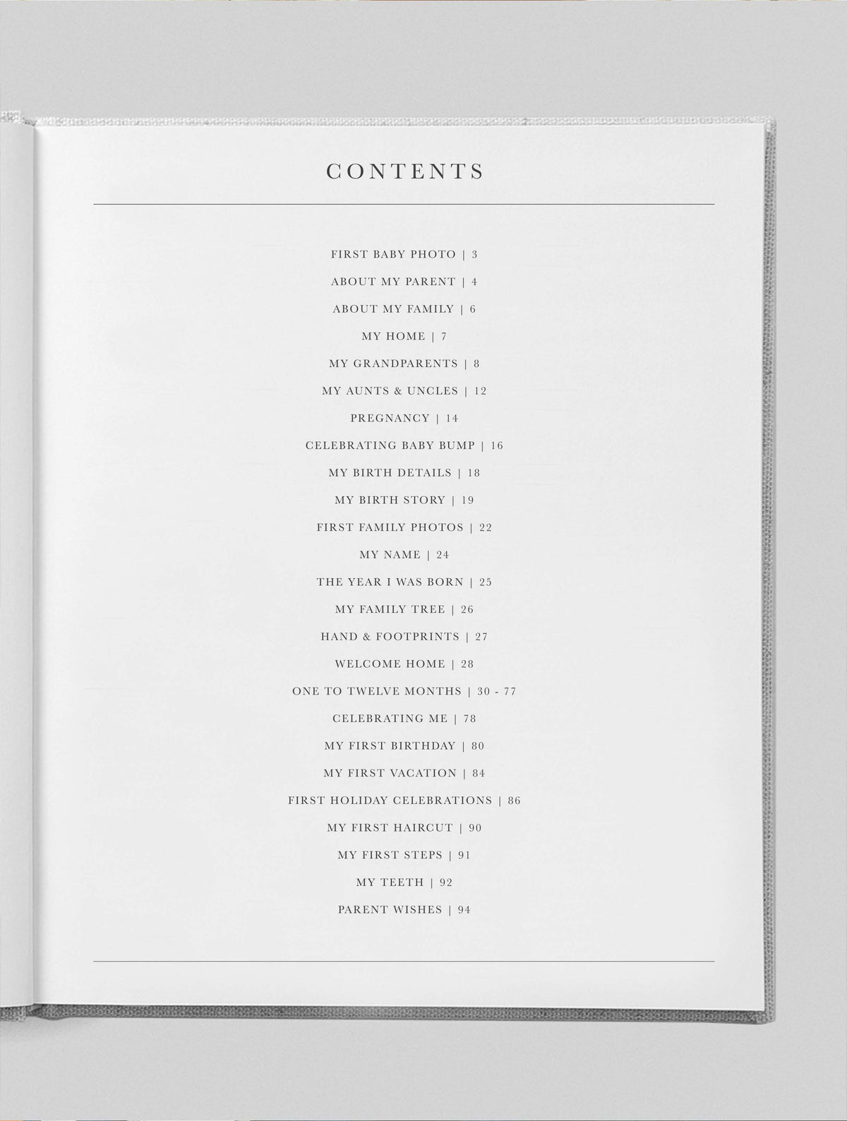 Baby. First Year Of You. Seafoam. Slightly Imperfect