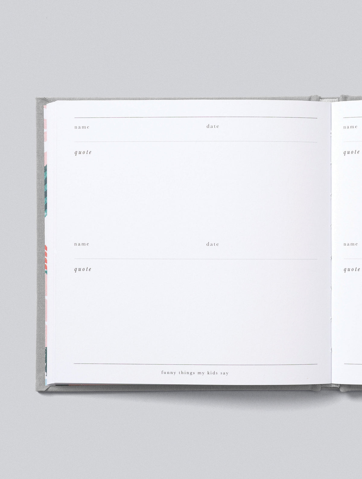 Funny Things My Kids Say Journal. Magenta