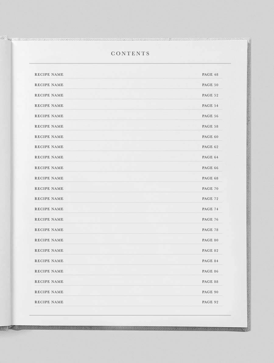 Recipes Journal Bundle
