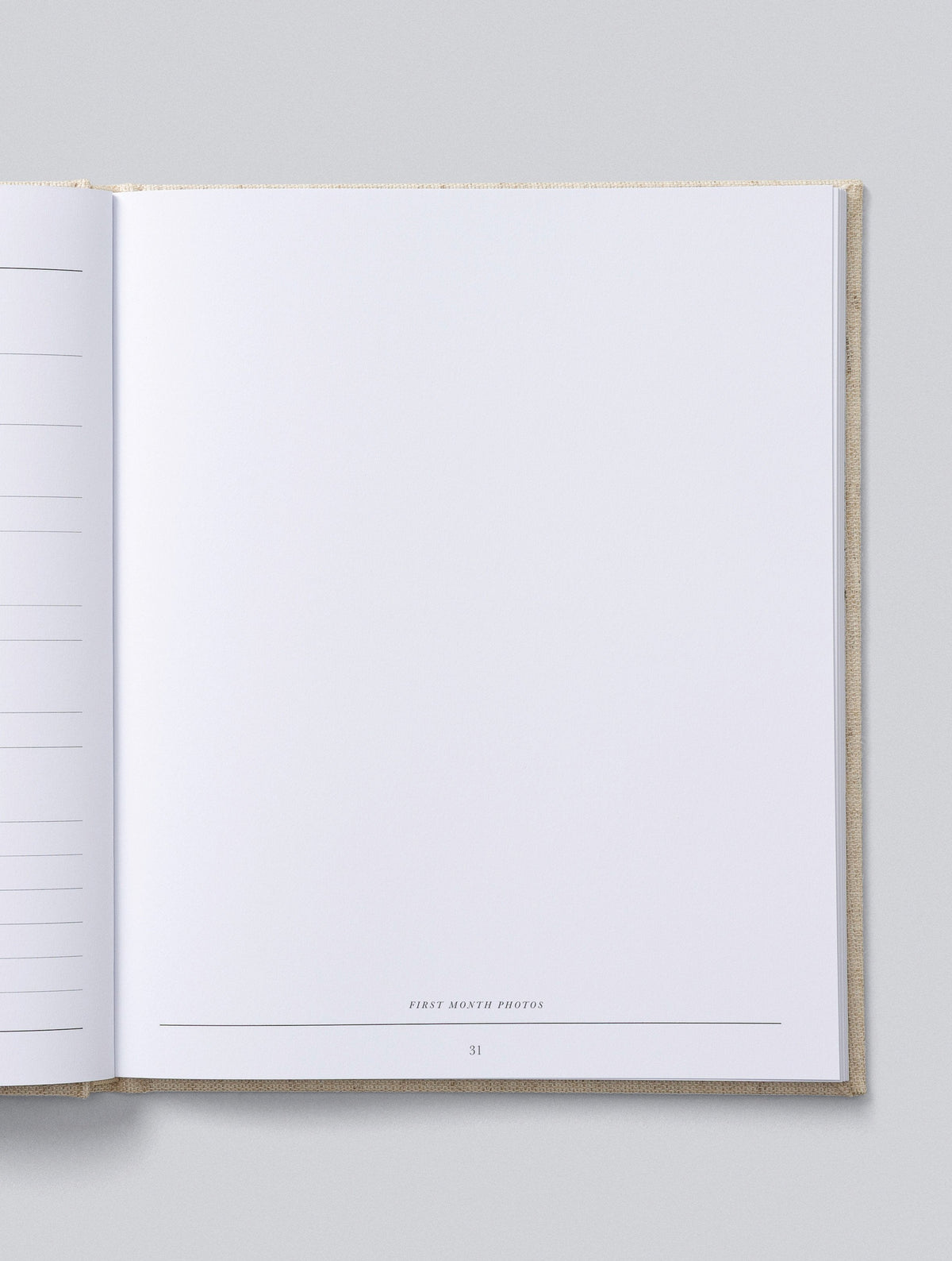 Baby. First Year Of You. Oatmeal. Slightly Imperfect