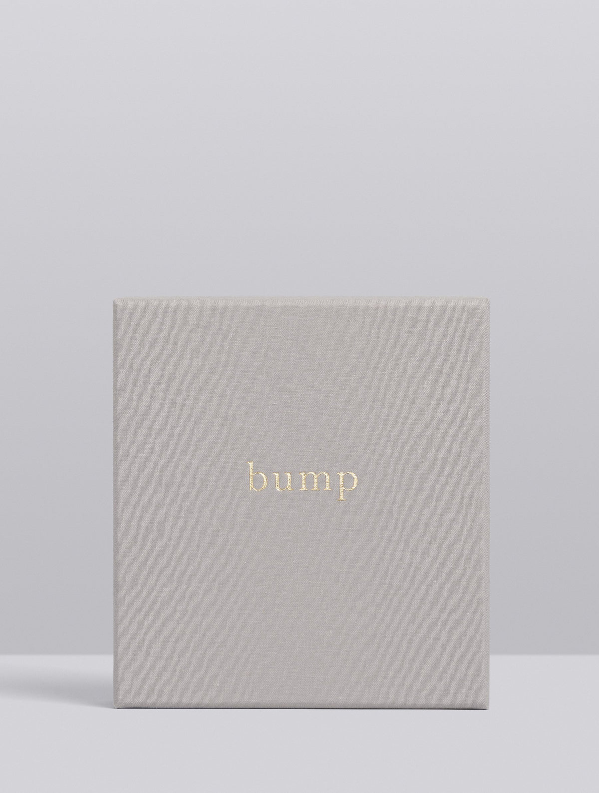 Bump. My Pregnancy Journal. Light Grey. Slightly Imperfect