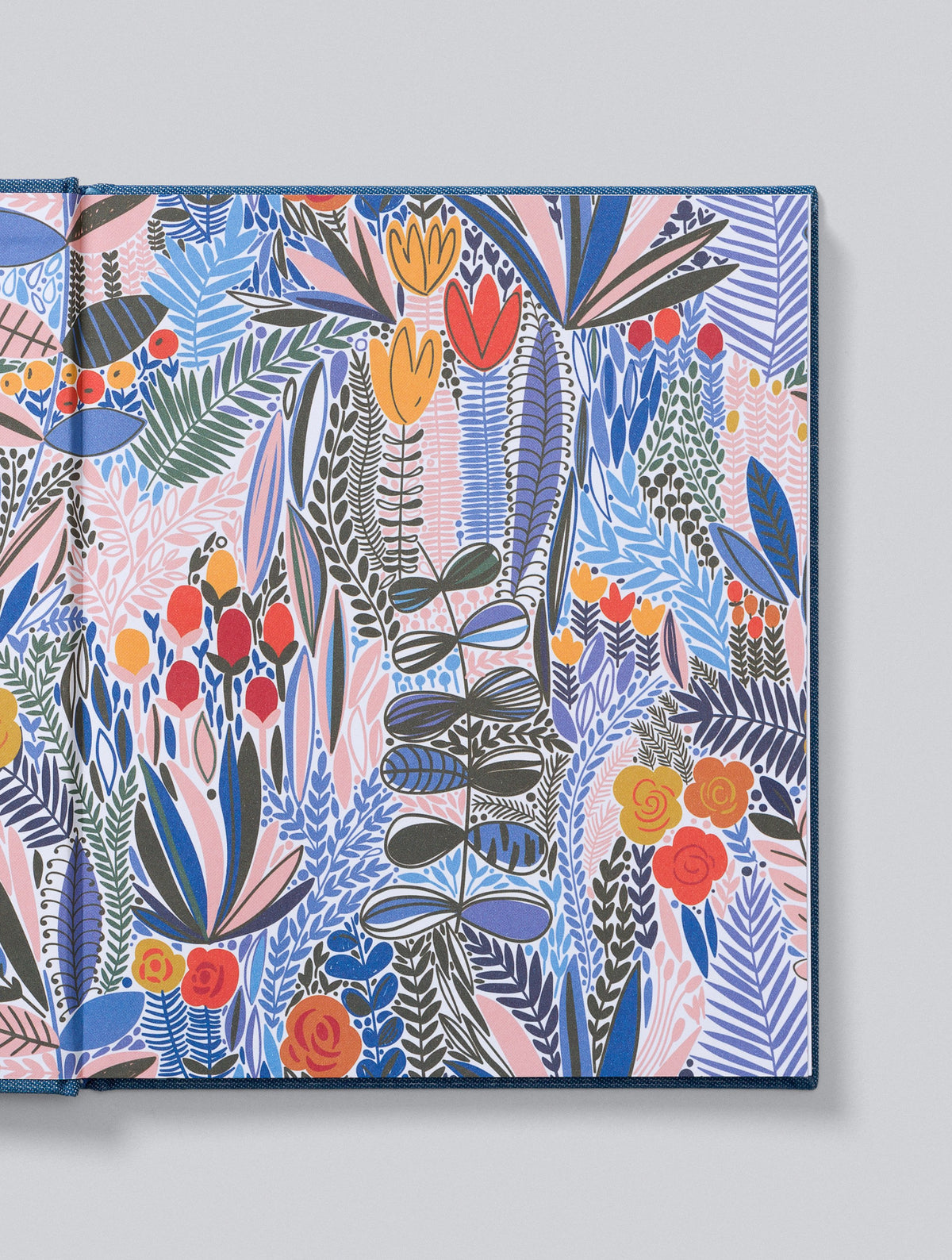 With My Mother. Denim Blue