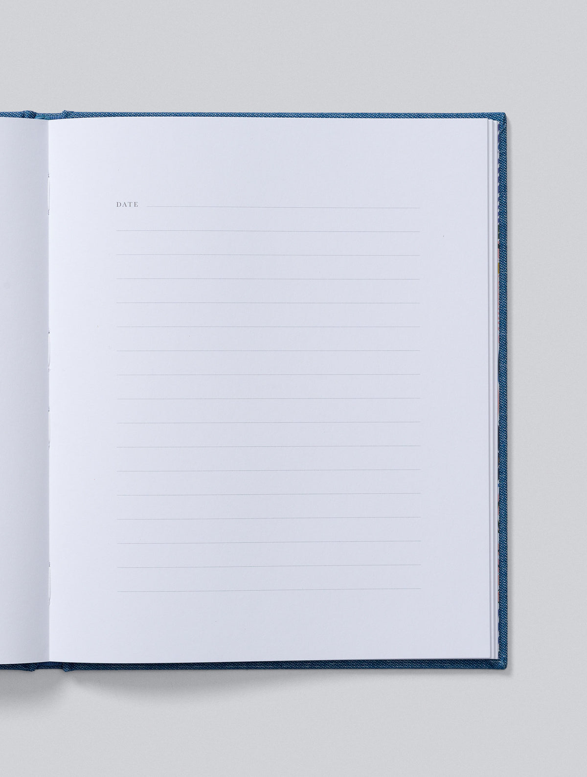 With My Mother. Denim Blue