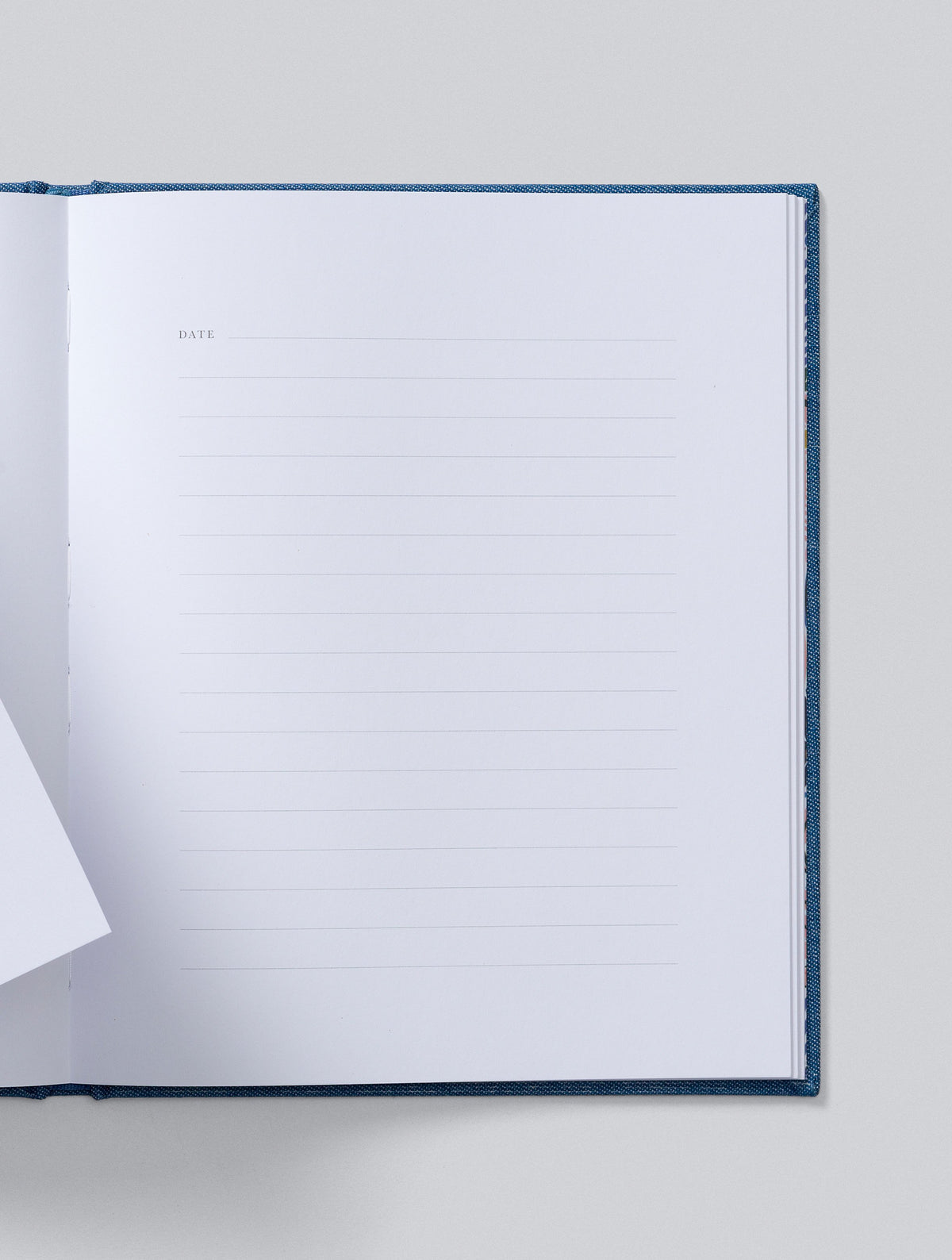 With My Mother. Denim Blue