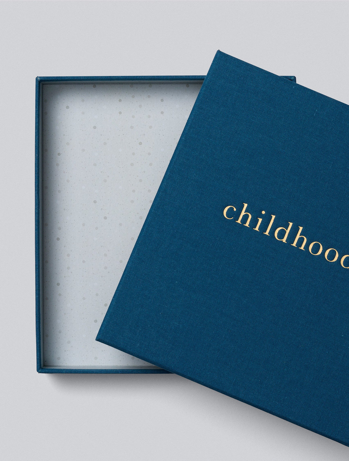 Childhood. Your Childhood Memories. Royal Blue