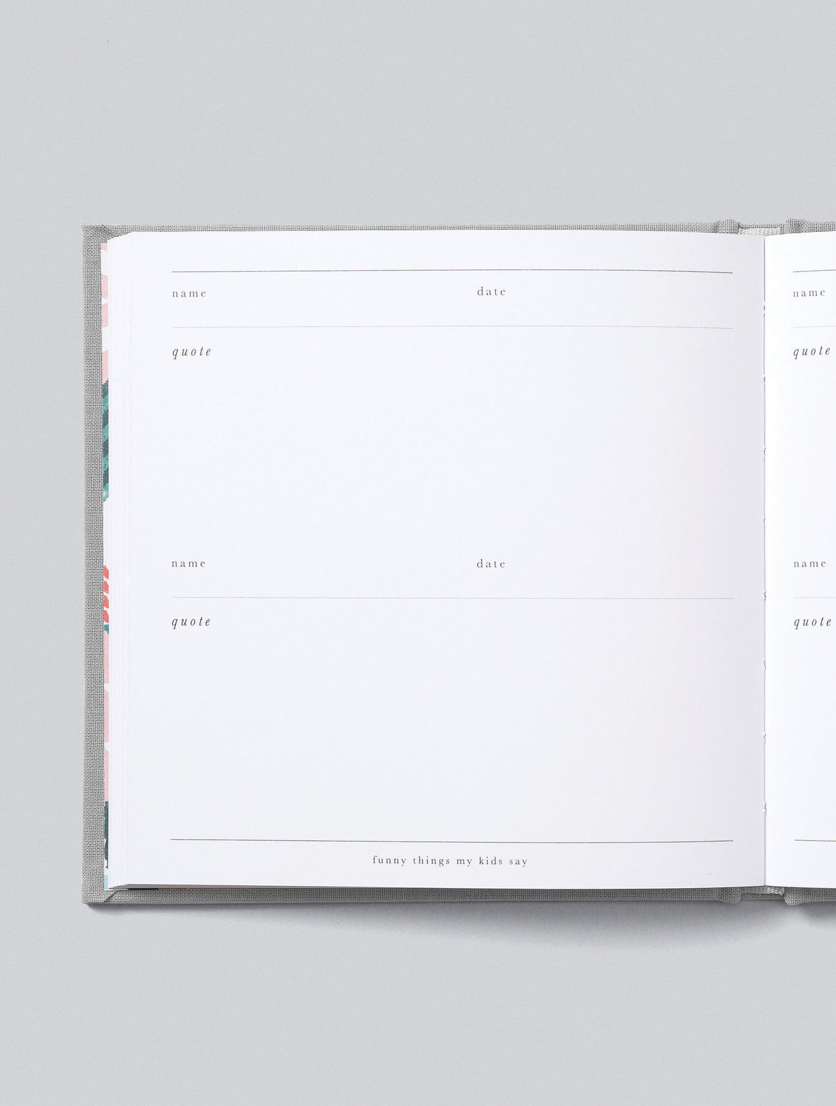 Funny Things My Kids Say. Grey