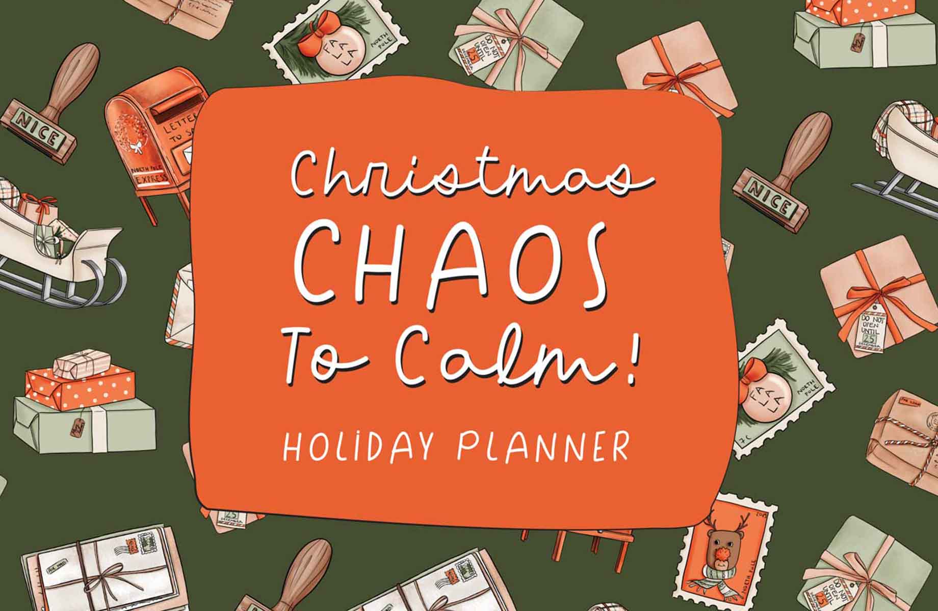 FREE Christmas Chaos To Calm Planner!