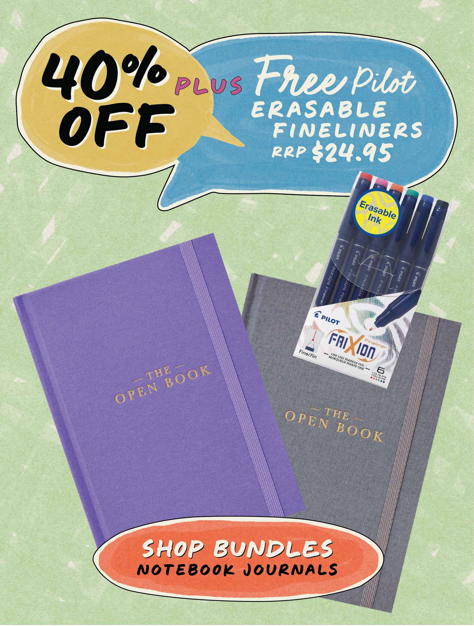 40% off Notebook Collection