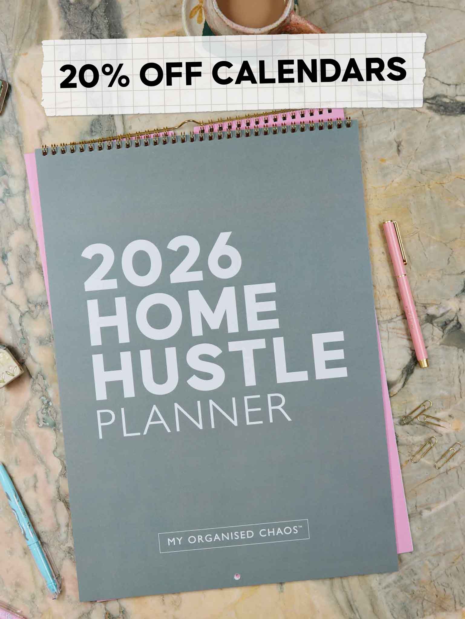 20% OFF 2026 CALENDARS