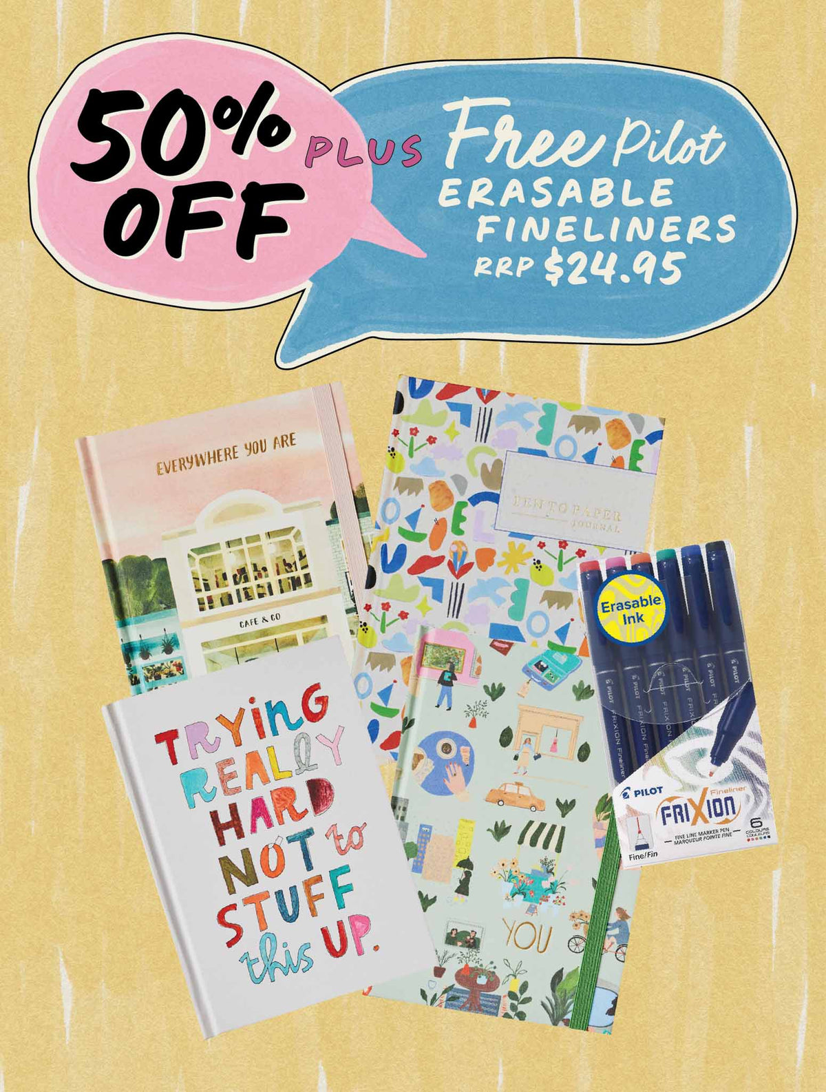 Notebook Lovers Bundle + FREE PEN PACK!