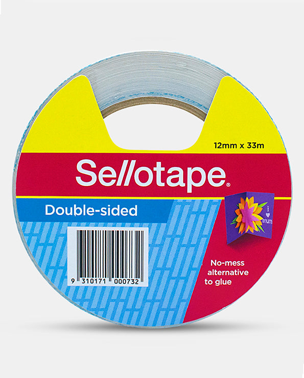 Sellotape Double Sided Tape. 12mm x 33m Roll