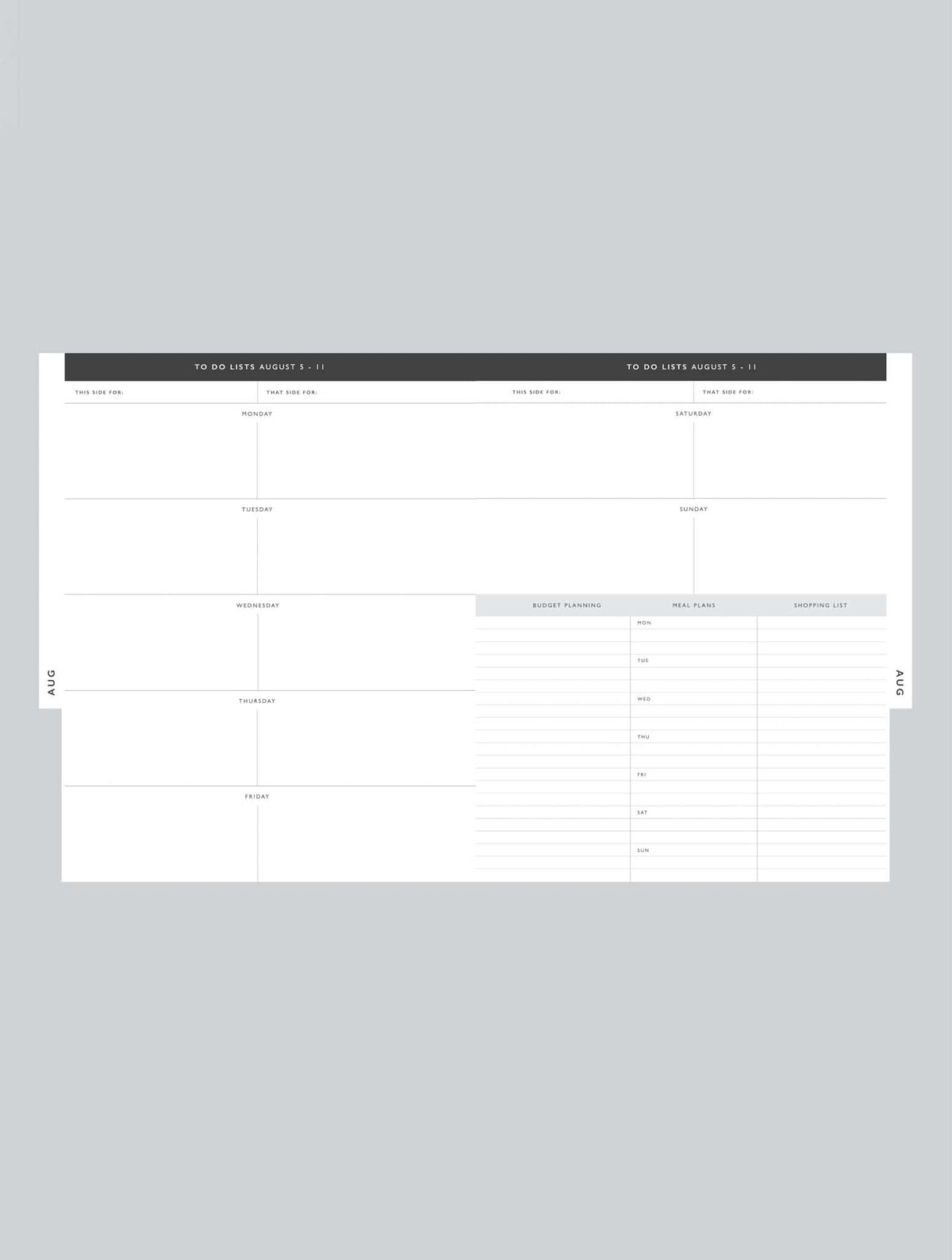 2024 Daily Hustle Planner. Check