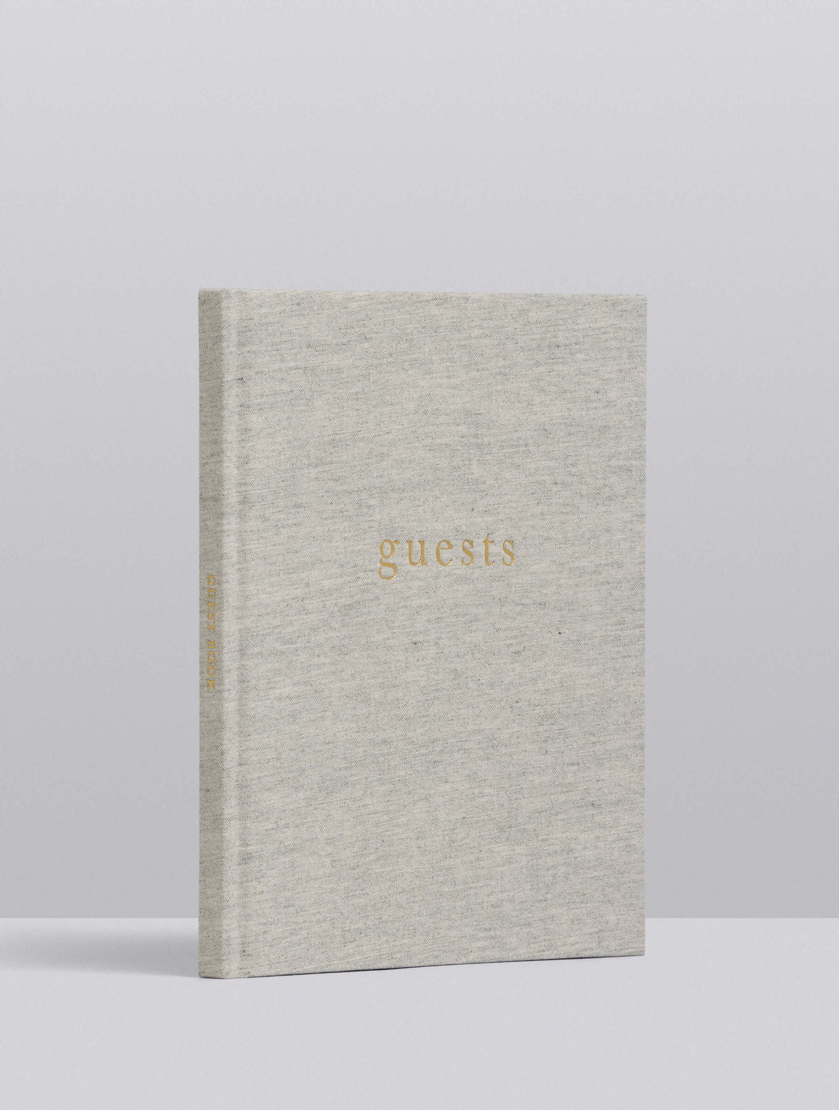 Guests. Guest Book. Grey. Slightly Imperfect