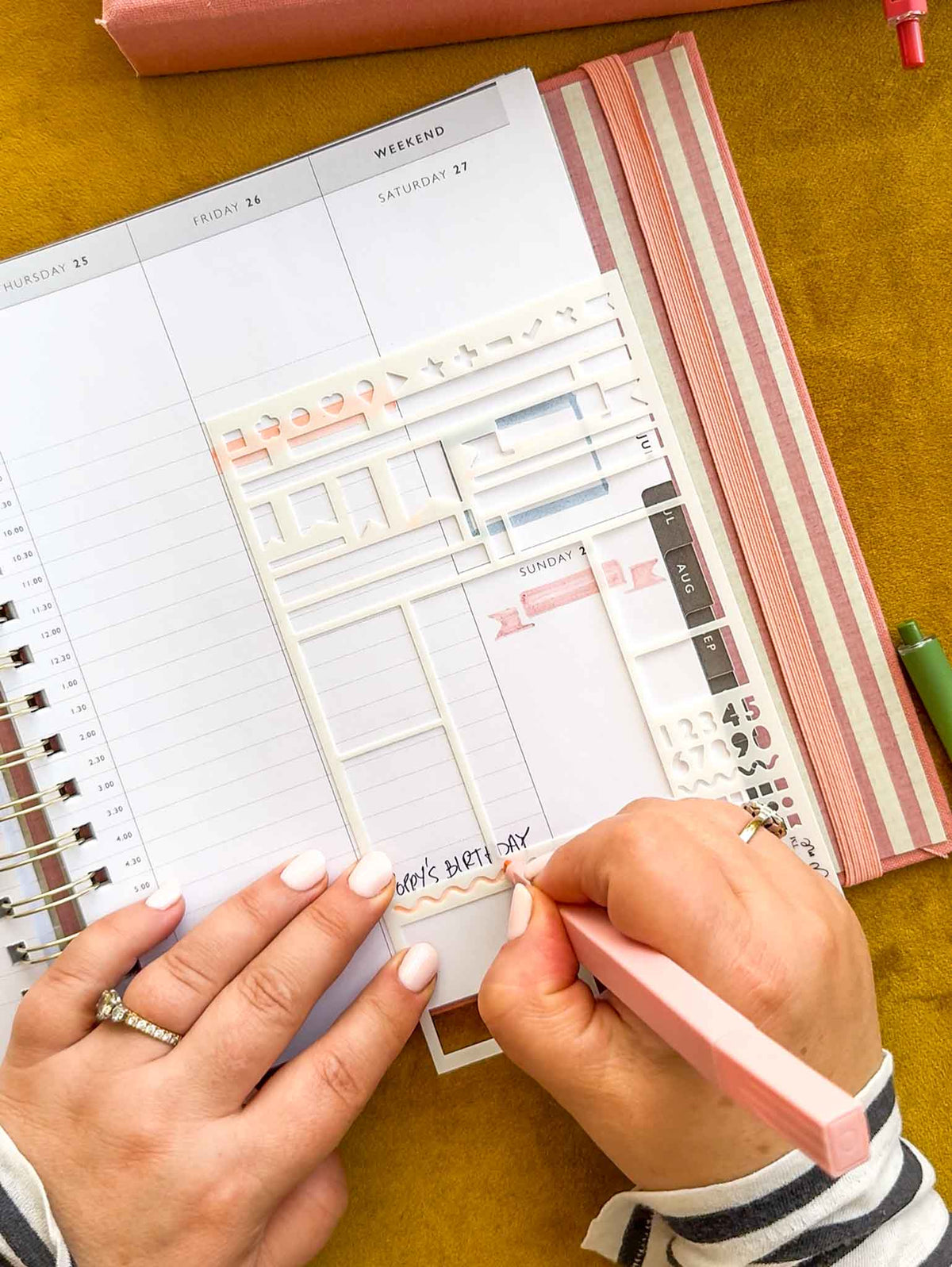 Planner Stencil