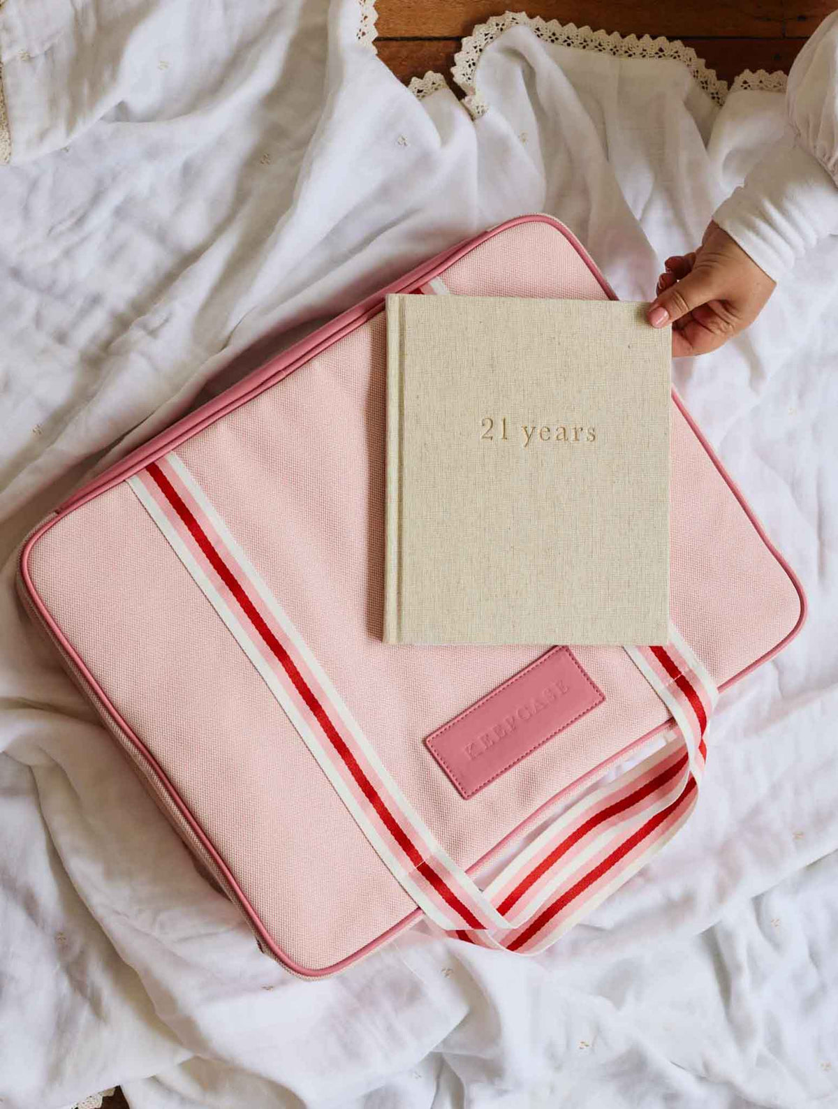 Keepcase Pink + 21 Years Of You Oatmeal Bundle
