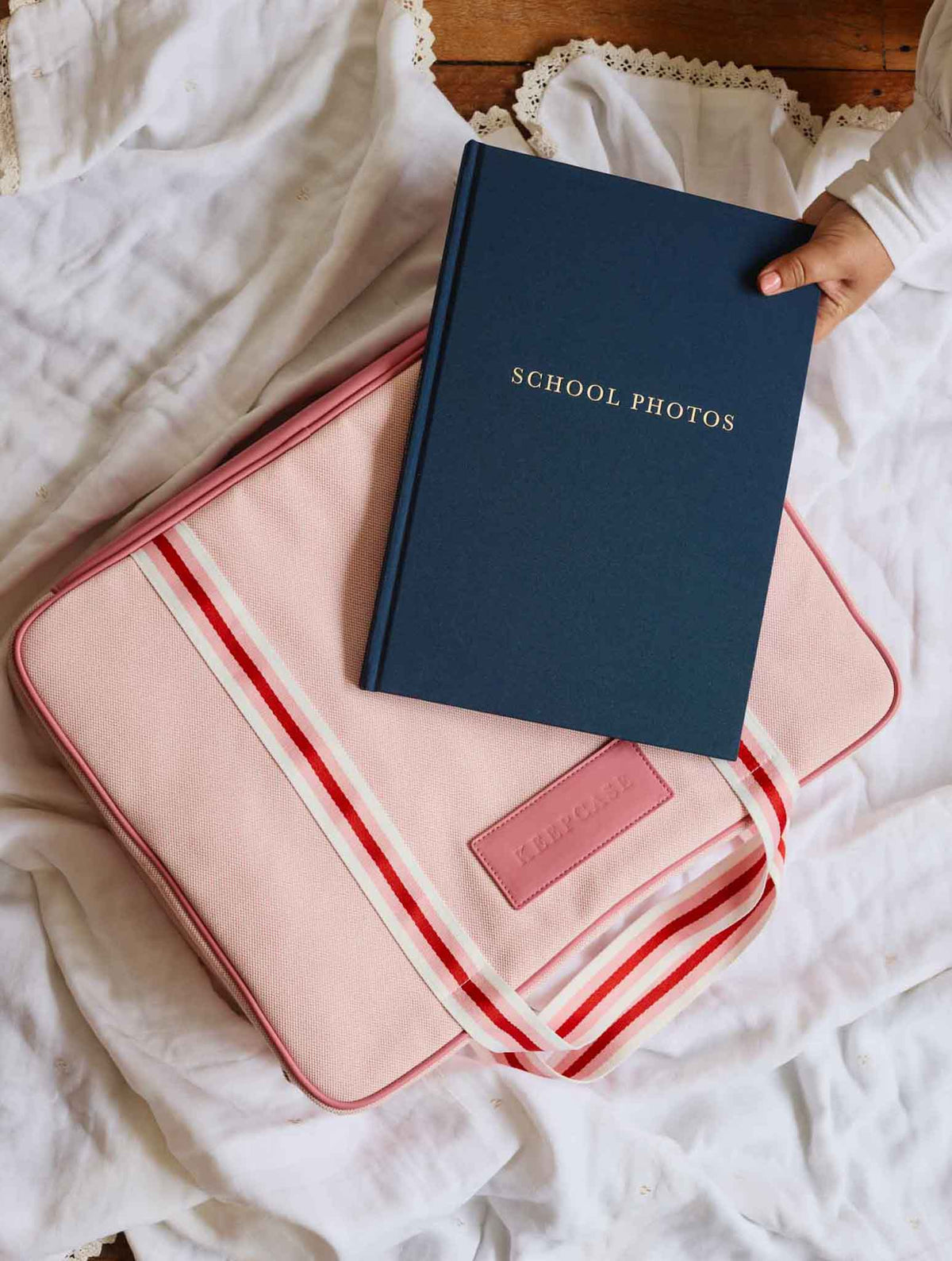 Keepcase Pink + School Photos Royal Blue Bundle