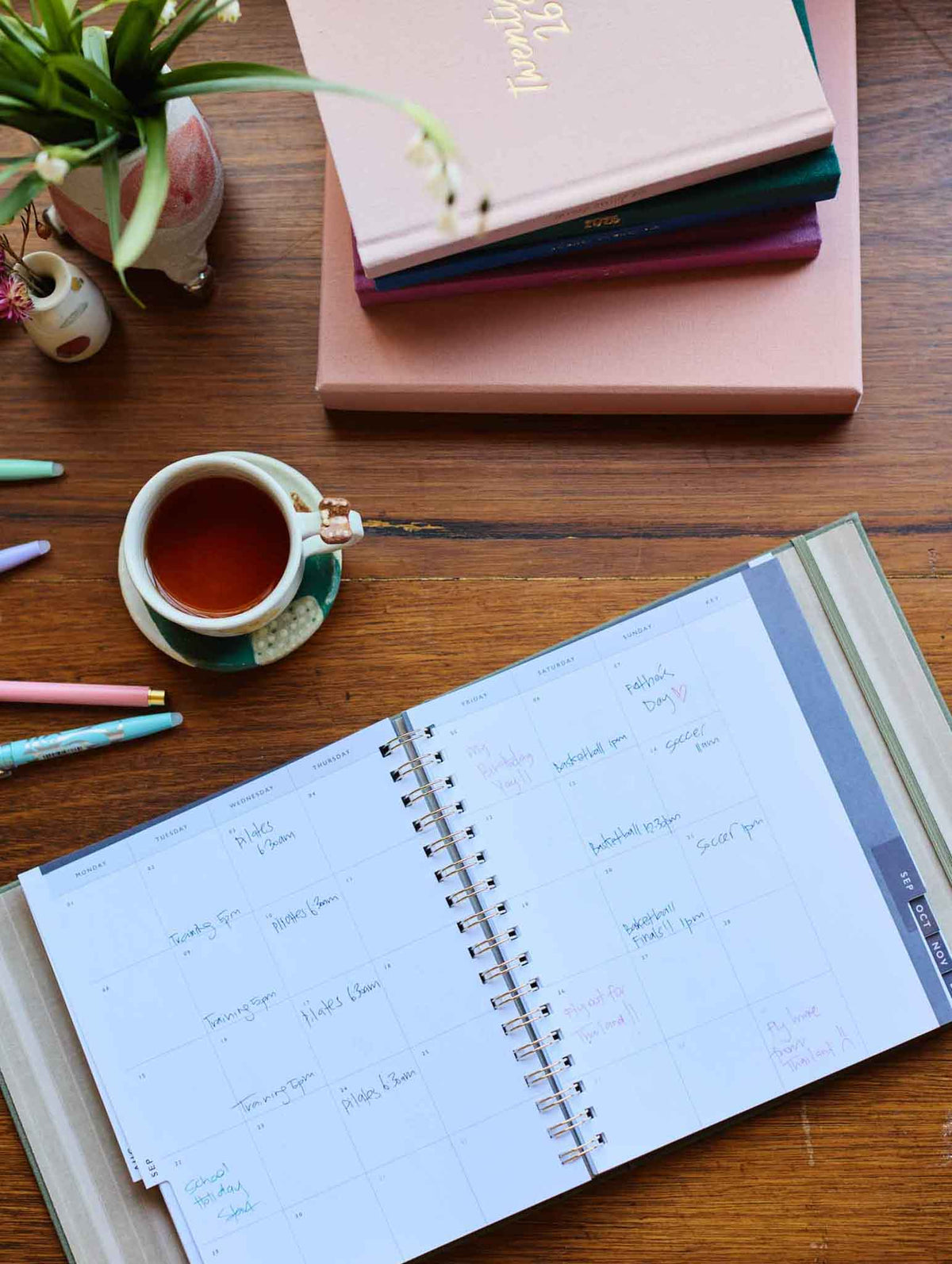 2026 Daily Hustle Planner. Pistachio. Preorder