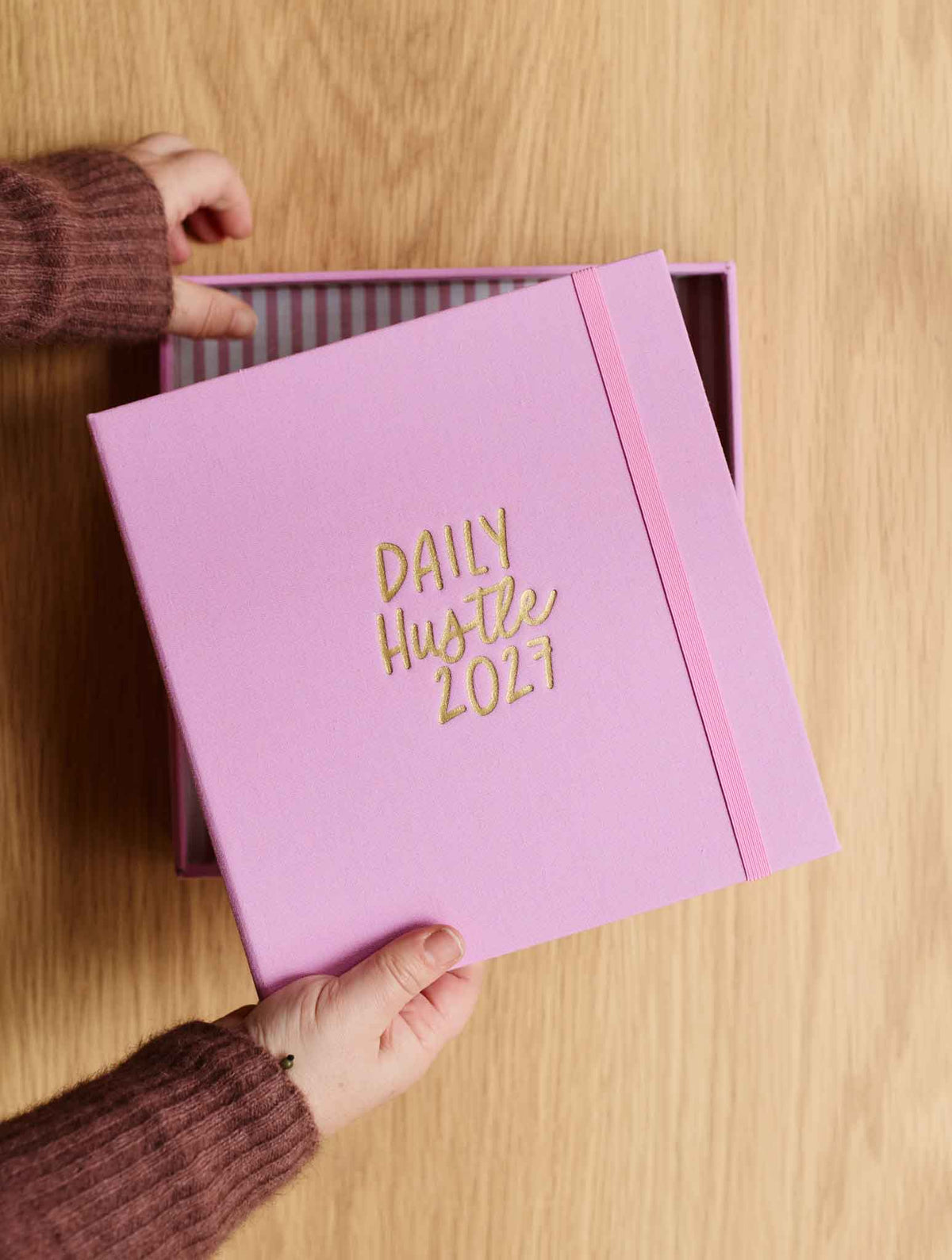 2027 Daily Hustle Planner. Pink. Preorder