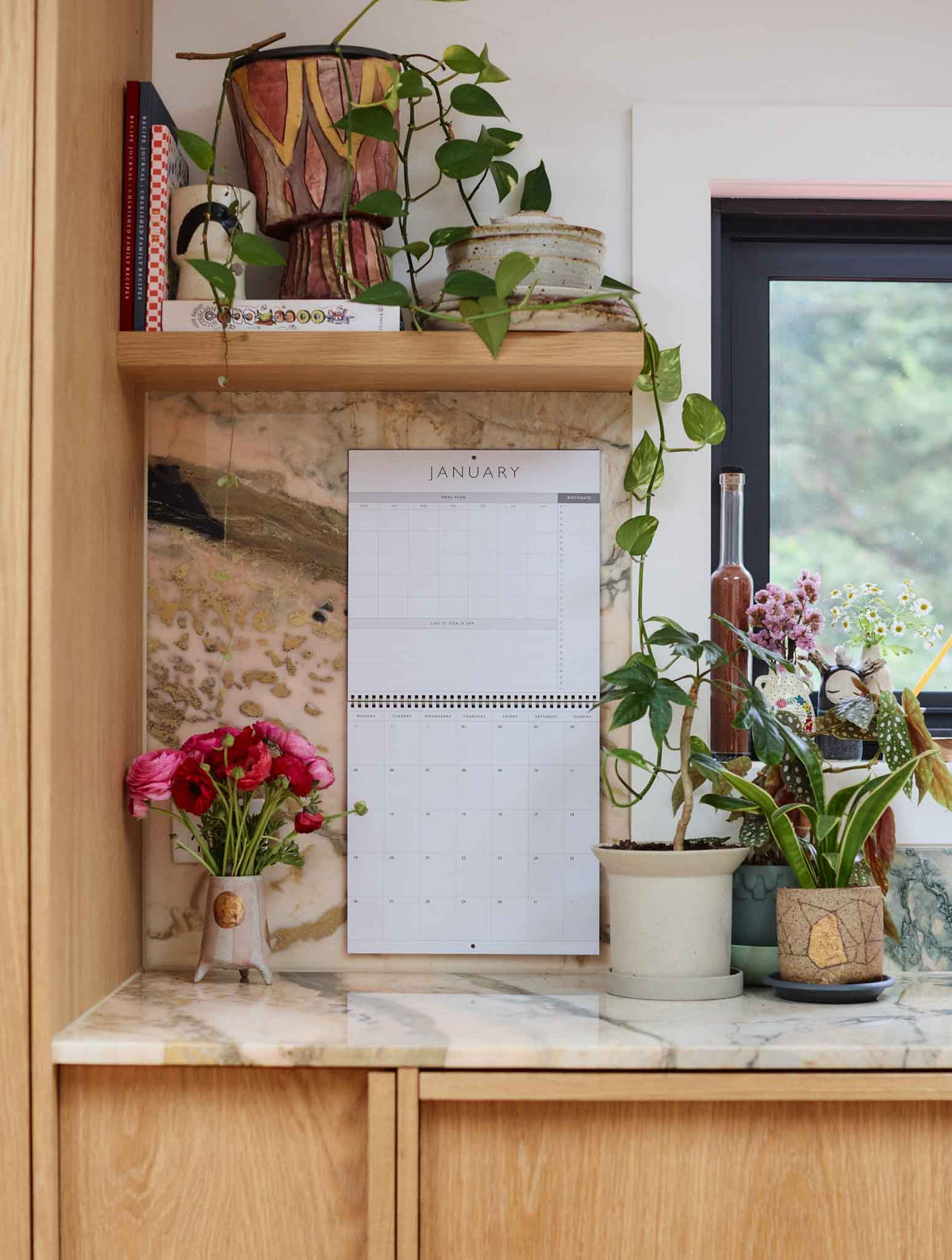 2027 Linen Planner & Calendar. Grey. Preorder