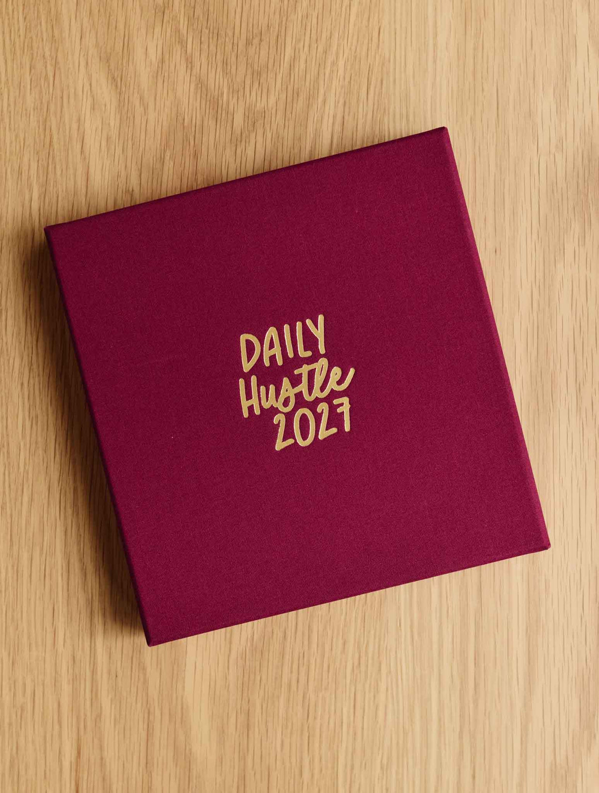 2027 Daily Hustle Planner. Plum. Preorder