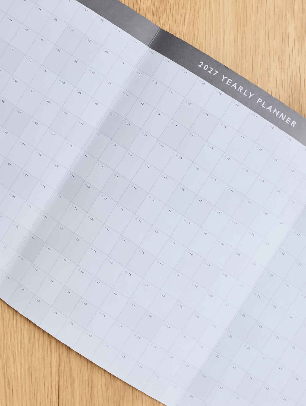 2027 Yearly Wall Planner. Preorder