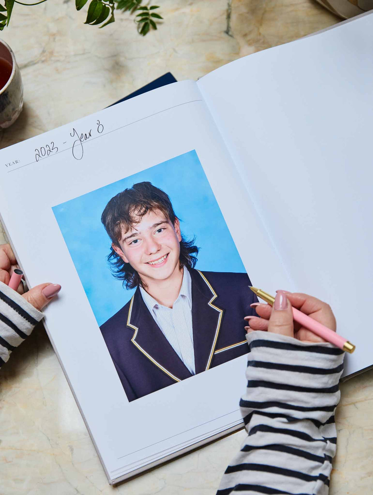 School Photos. Oatmeal