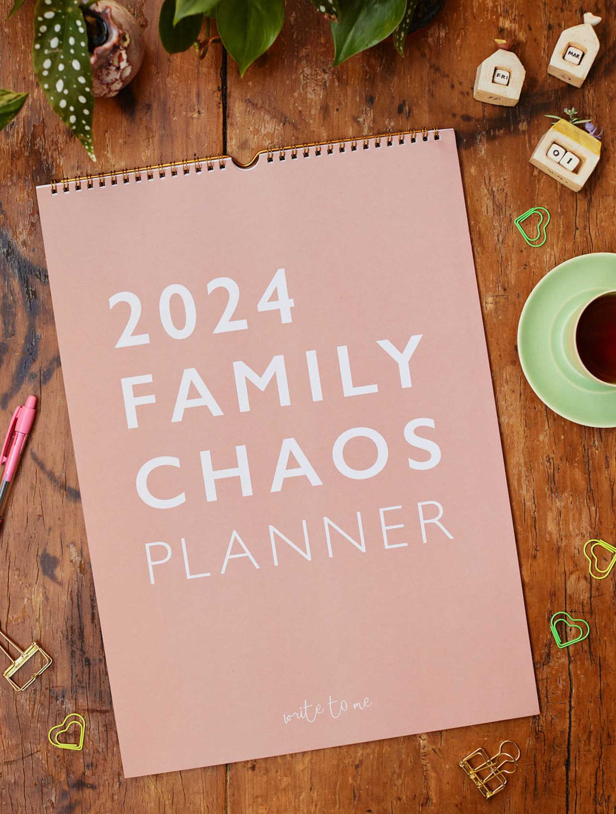 2024 Family Chaos Calendar - Write To Me AU