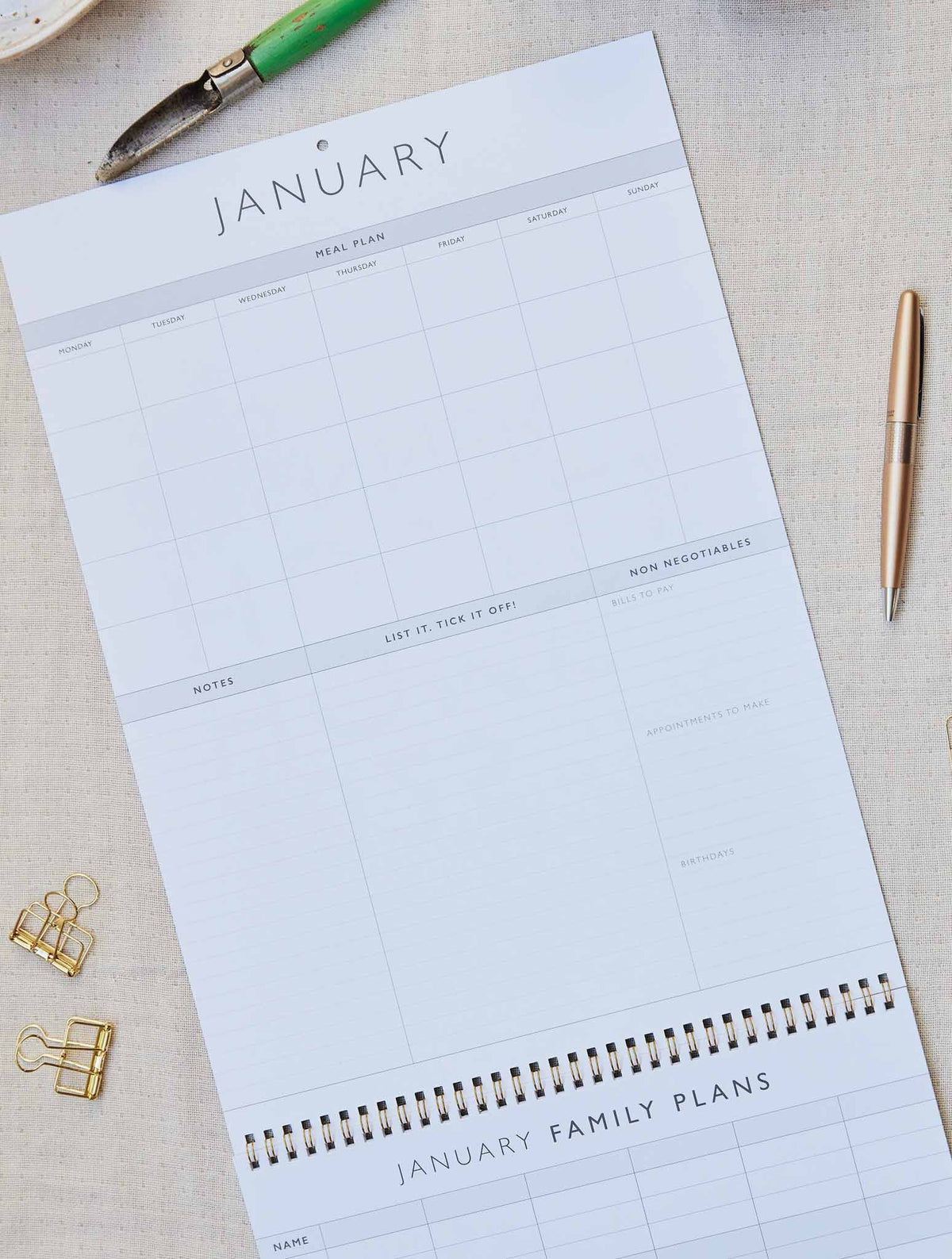 2025 Home + Daily Hustle Planner Bundle + FREE GIFT!