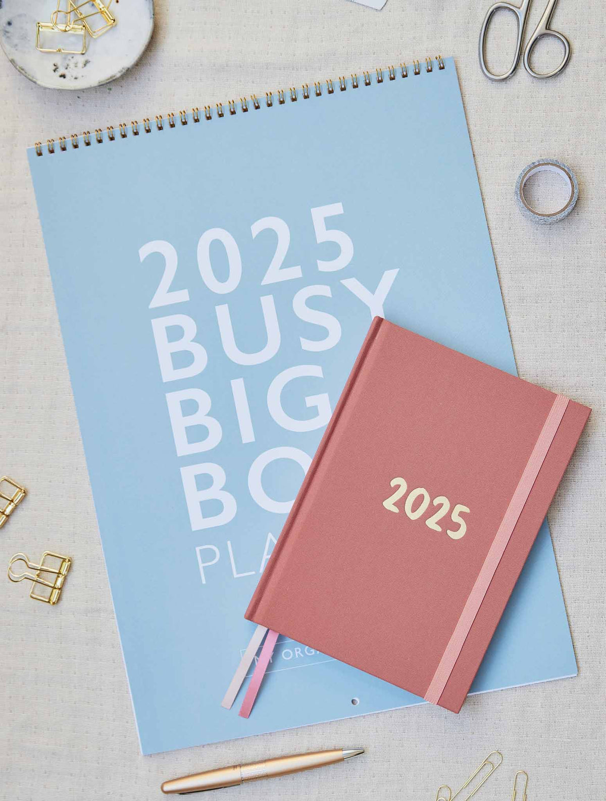 2025 Big Box + Weekly Planner Blush Bundle + FREE GIFT!