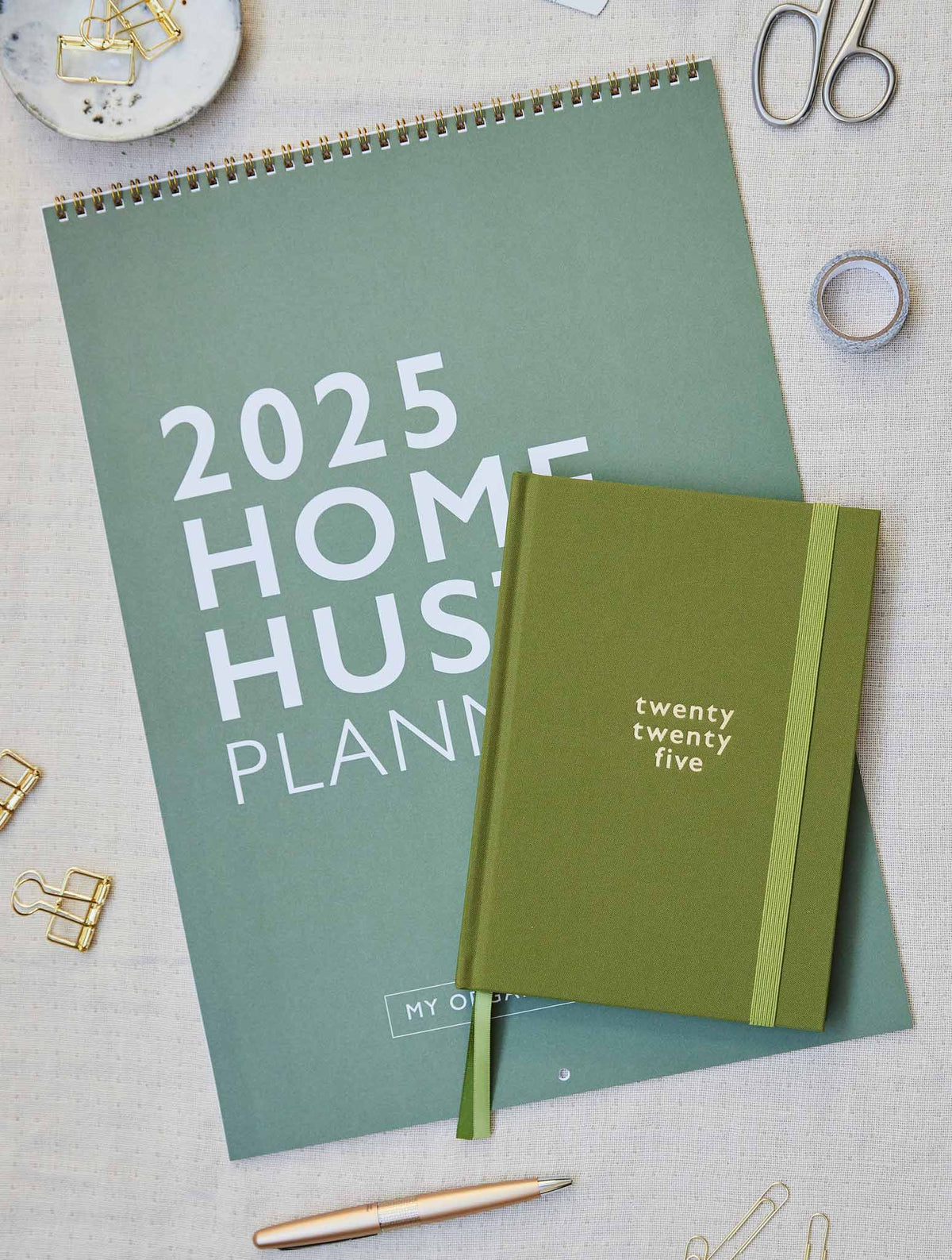 2025 Home Hustle + Weekly Planner Forest Bundle + FREE GIFT!