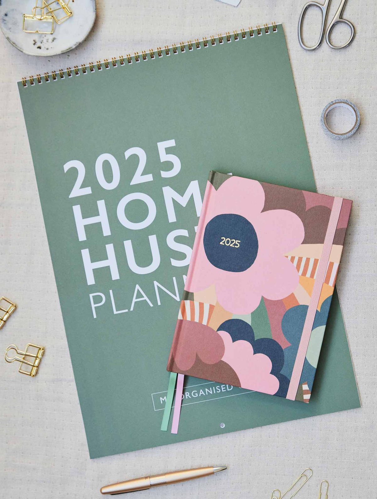 2025 Home Hustle + Weekly Planner Peony Bundle + FREE GIFT!