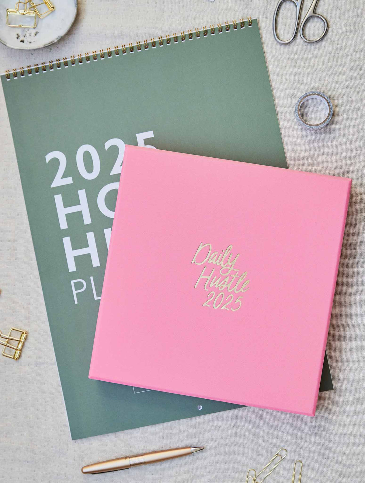 2025 Home + Daily Hustle Planner Bundle + FREE GIFT!