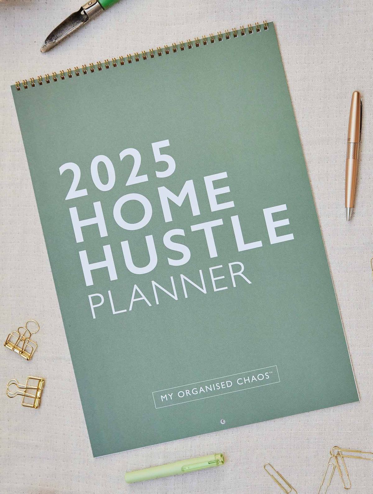 2025 Home Hustle + Weekly Planner Blush Bundle + FREE GIFT!