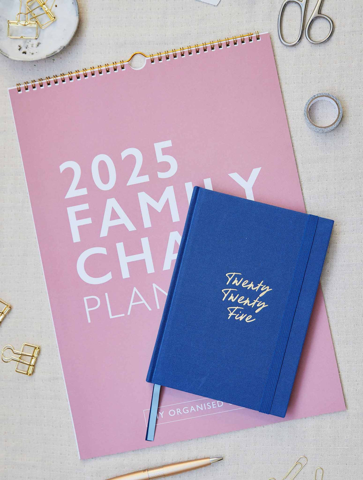 2025 Family Chaos + Weekly Planner Indigo Bundle + FREE GIFT!