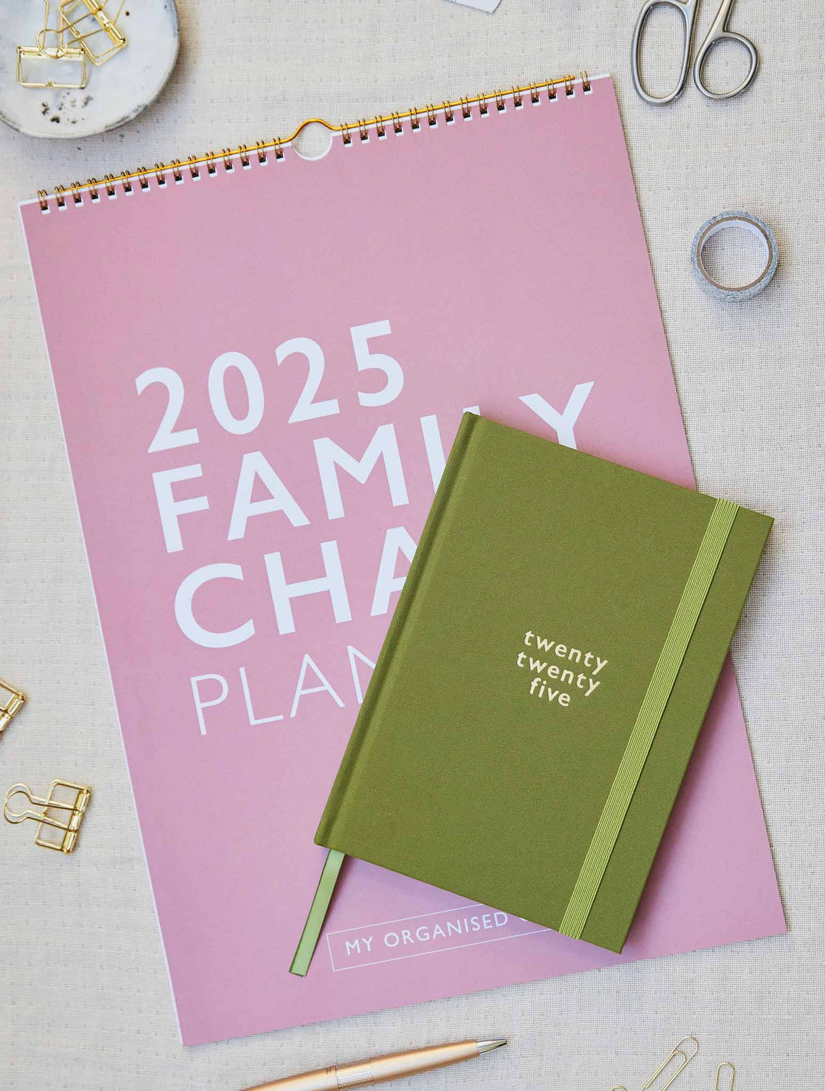 2025 Family Chaos + Weekly Planner Forest Bundle + FREE GIFT!