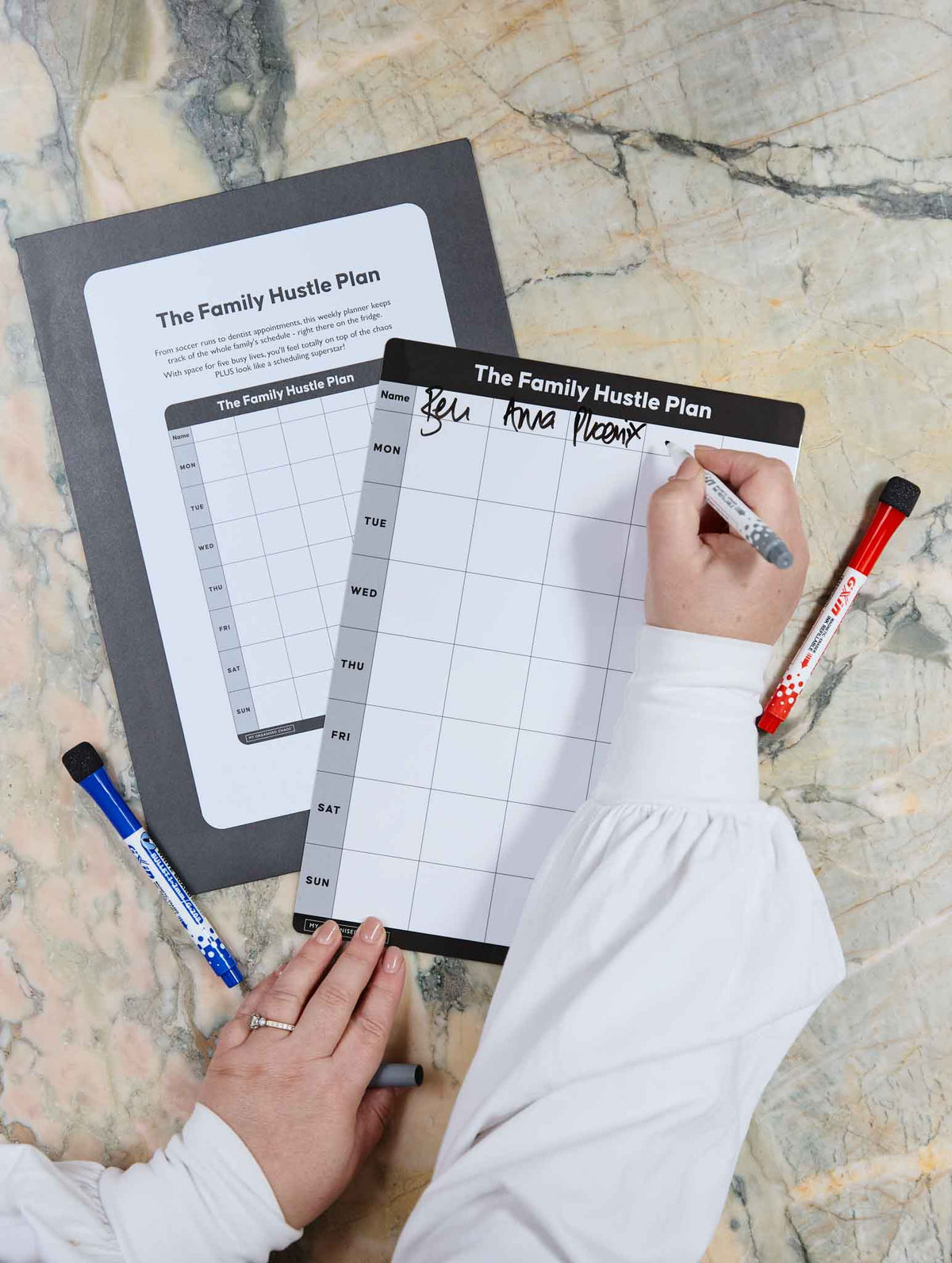 The Family Hustle Plan. Magnetic Planner. Preorder