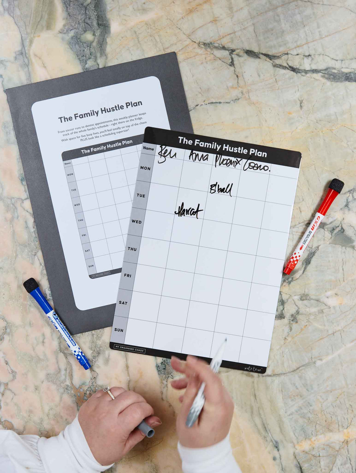 The Family Hustle Plan. Magnetic Planner. Preorder