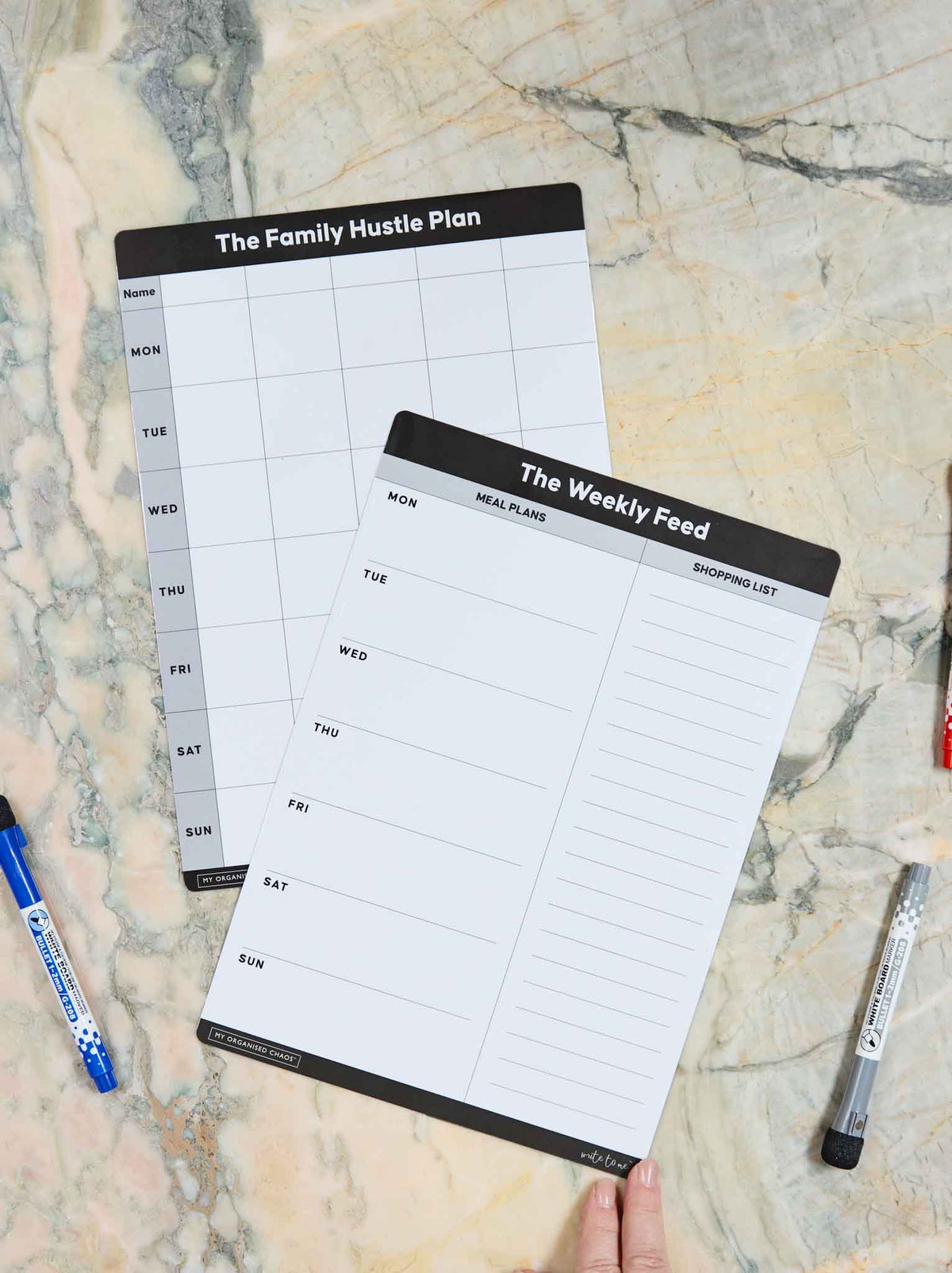 Chaos Meet Calm. Magnetic Planner Set. Preorder