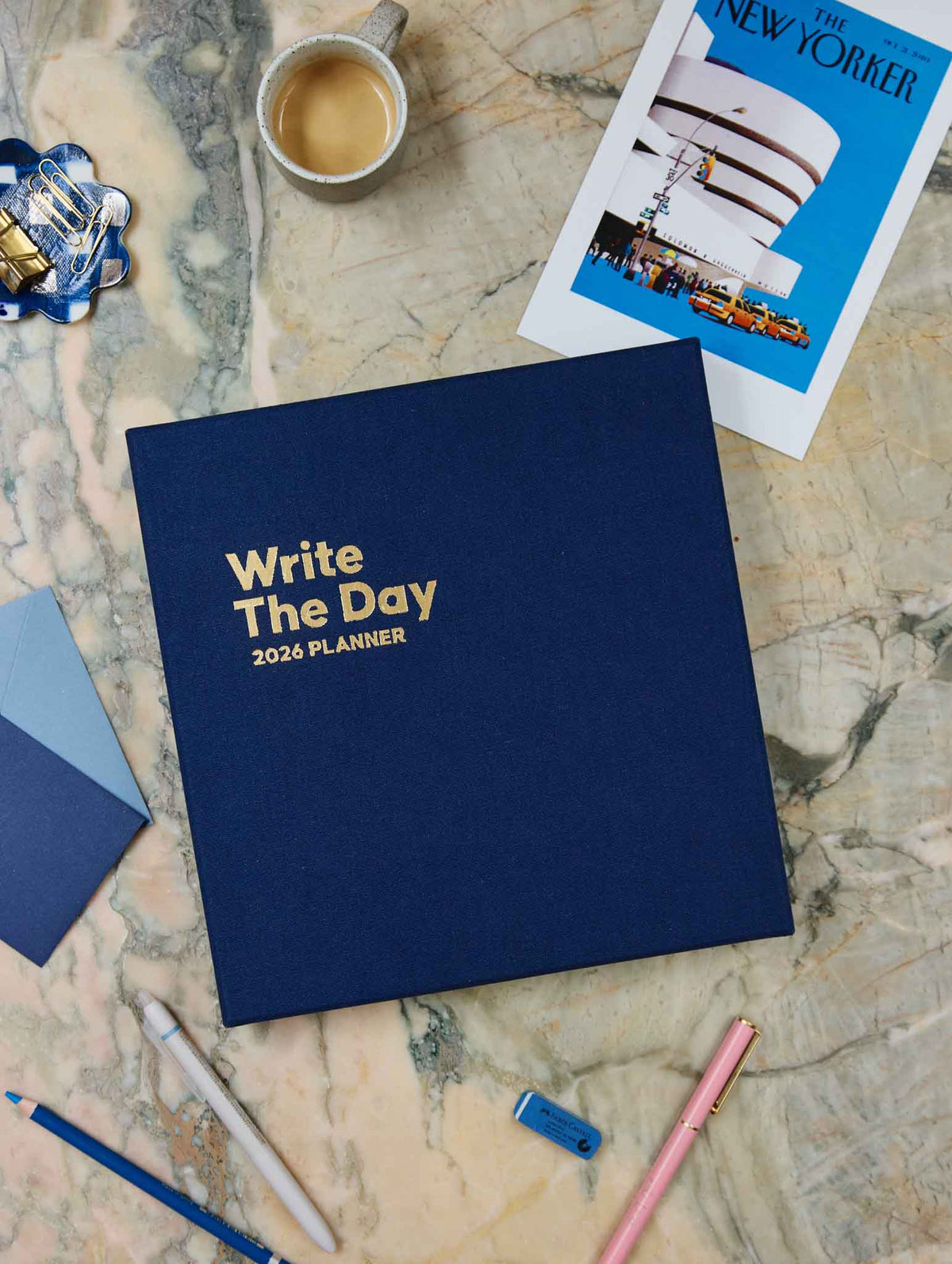 2026 Write The Day Planner. Navy. Preorder