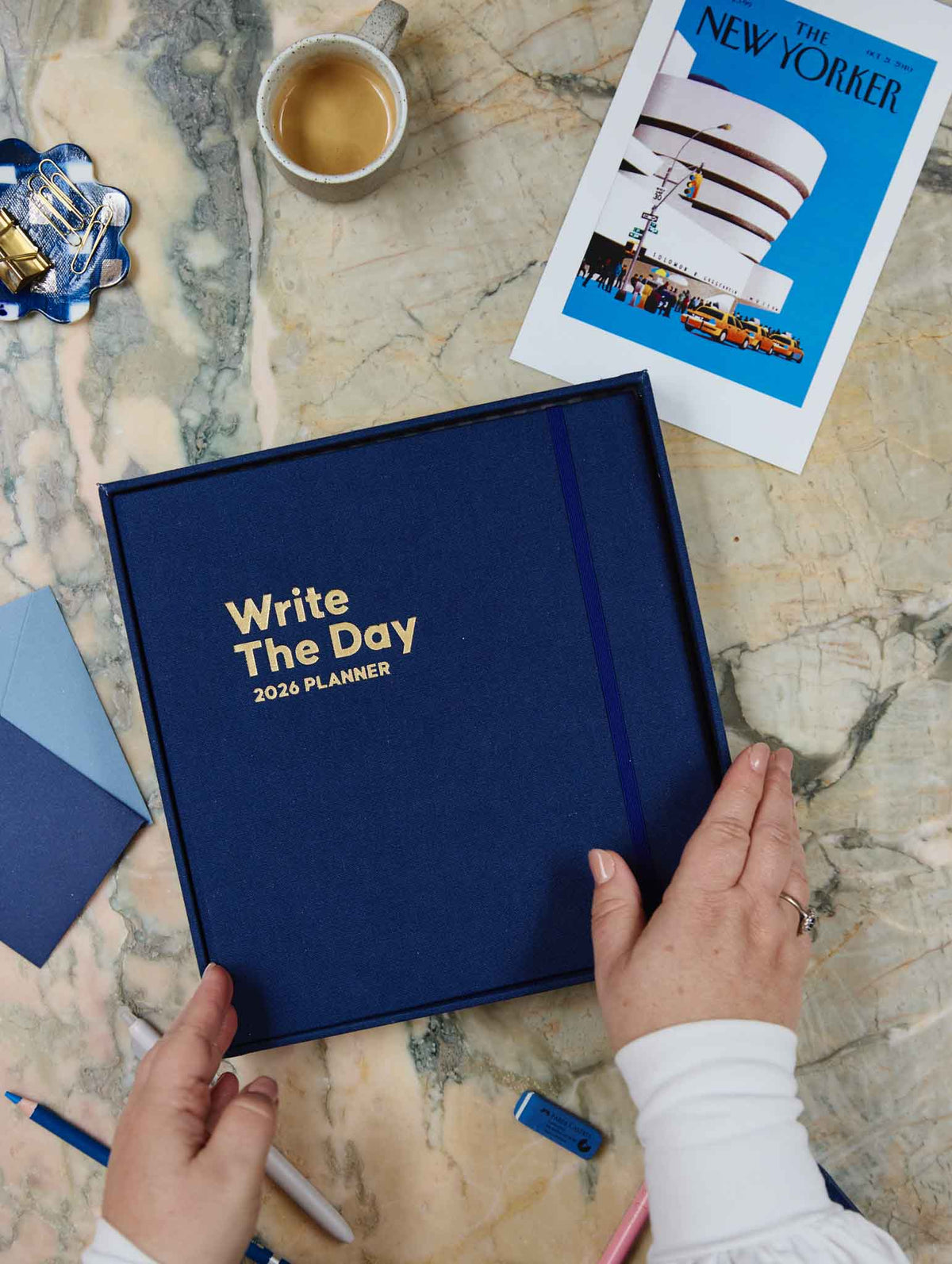 2026 Write The Day Planner. Navy. Preorder